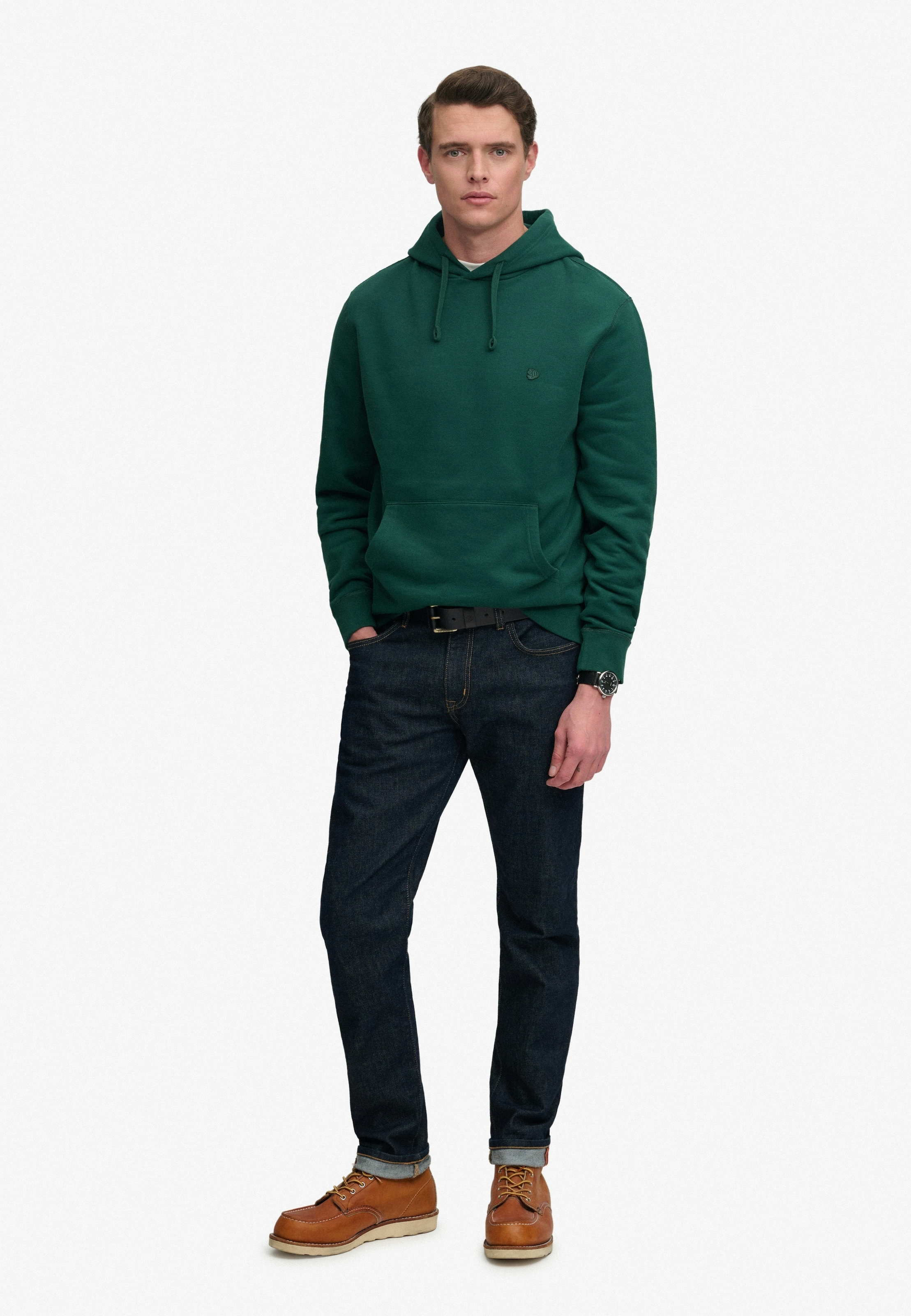 Superdry Kapuzensweatshirt »ESSENTIAL SDCO LOGO HOOD«, Baumwollmischung, regular fit
