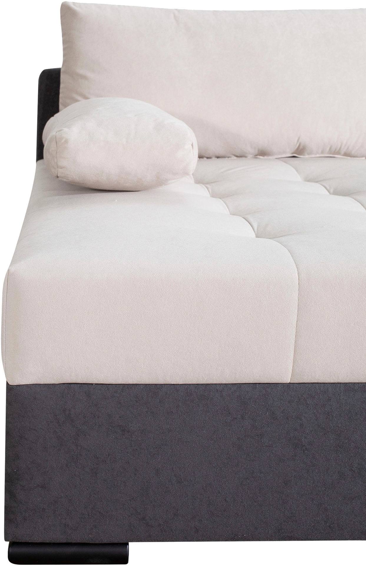 COLLECTION AB Wohnlandschaft »Josy U-Form, B: 307 cm« Bettfunktion & Bettkasten, Federkern