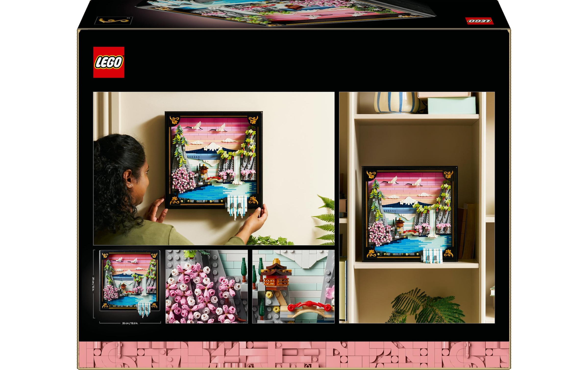 LEGO® Konstruktionsspielsteine »Art Japanische Kirschblütenlandschaft 31218«