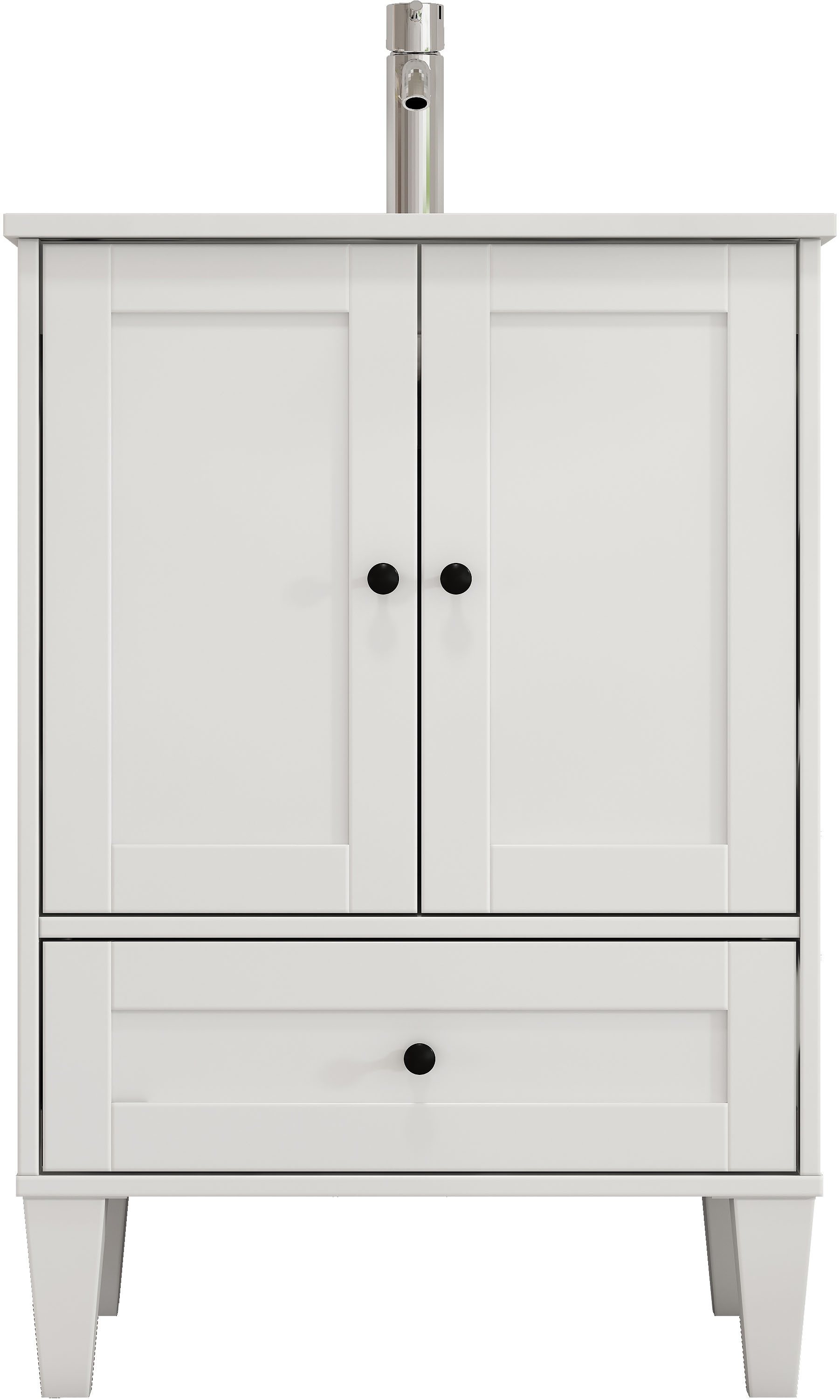 welltime Waschtisch »Amsterdam« Badmöbel inkl. Keramikwaschbecken, in verschiedenen Breiten erhältlich