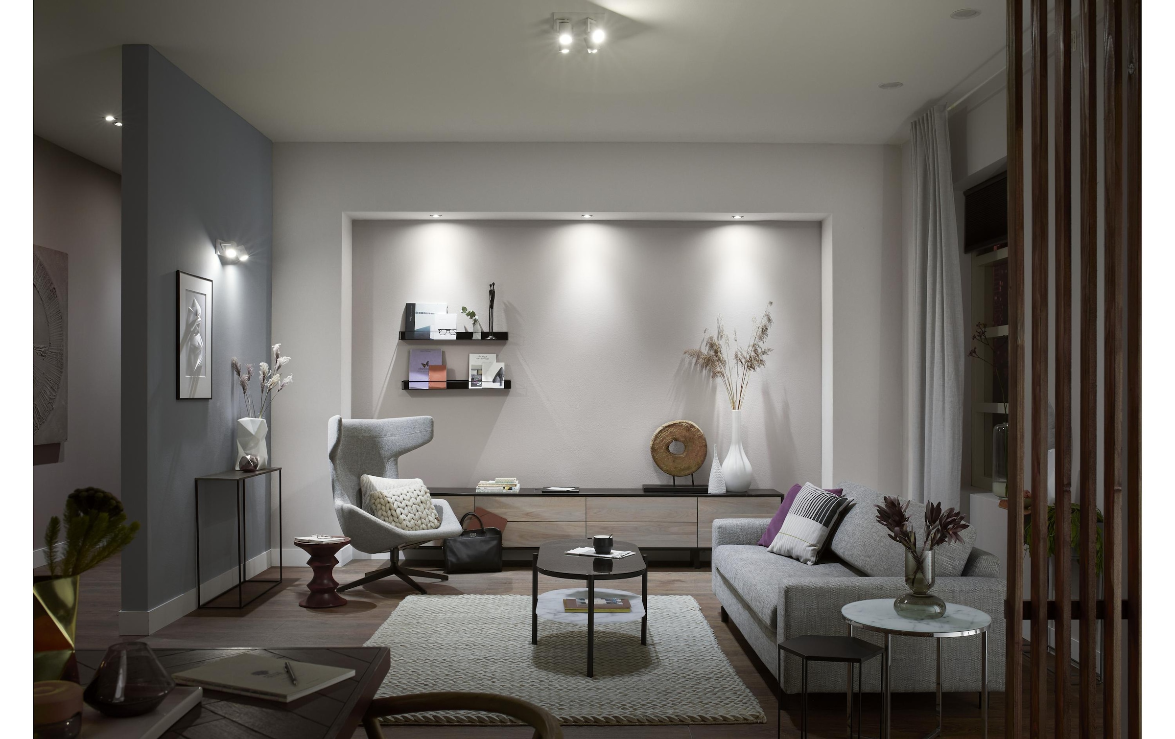 Philips Hue LED Deckenleuchte »Argenta 4er-Spot«, Leuchtmittel GU10 | LED wechselbar