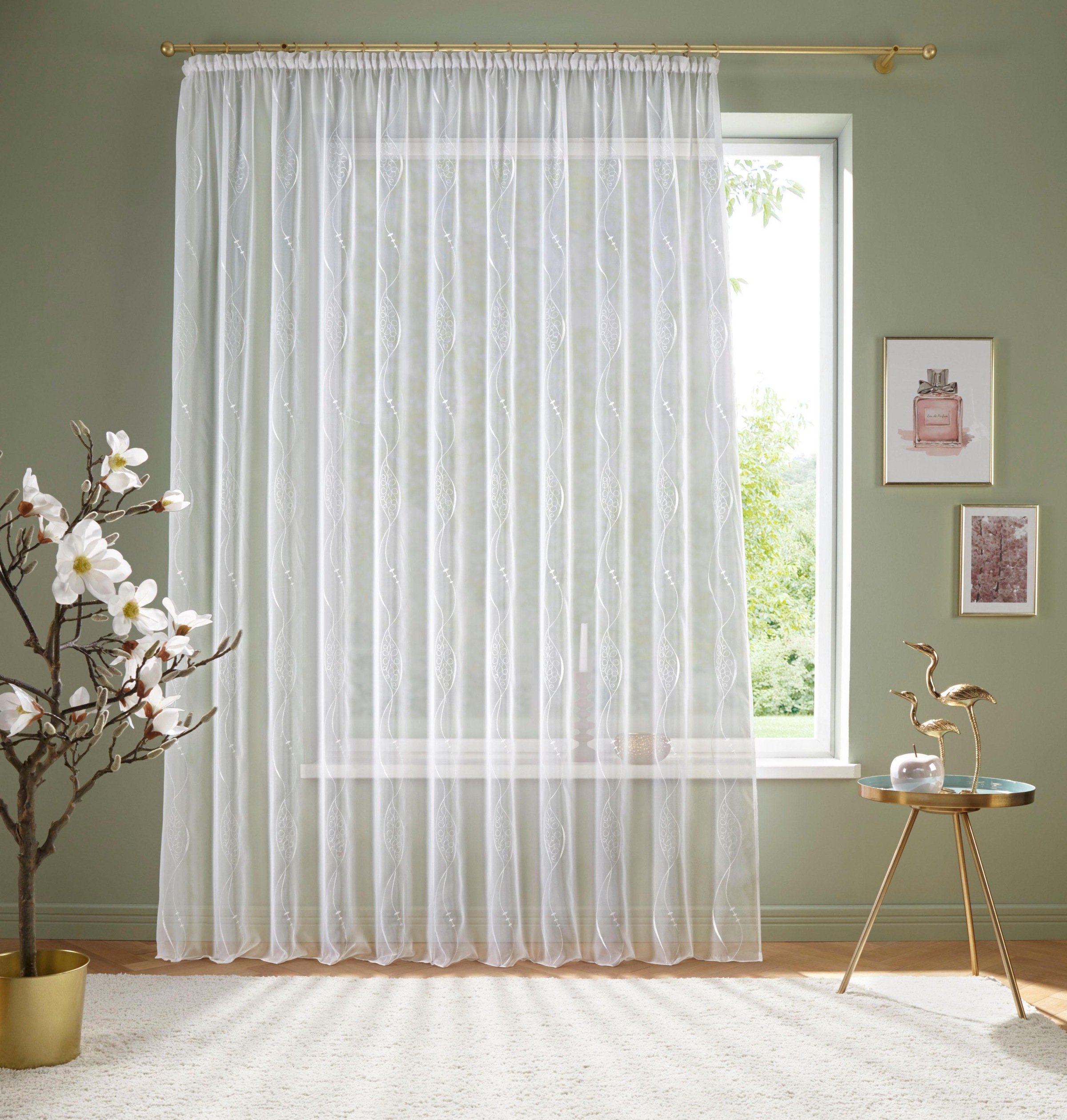 Image of GOODproduct Gardine "Bea" Kräuselband 1 Stk. tlg. Store