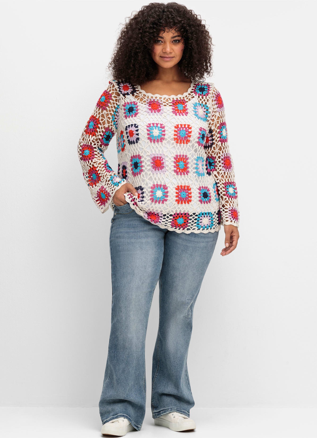 sheego by Joe Browns Strickpullover »Strickpullover«