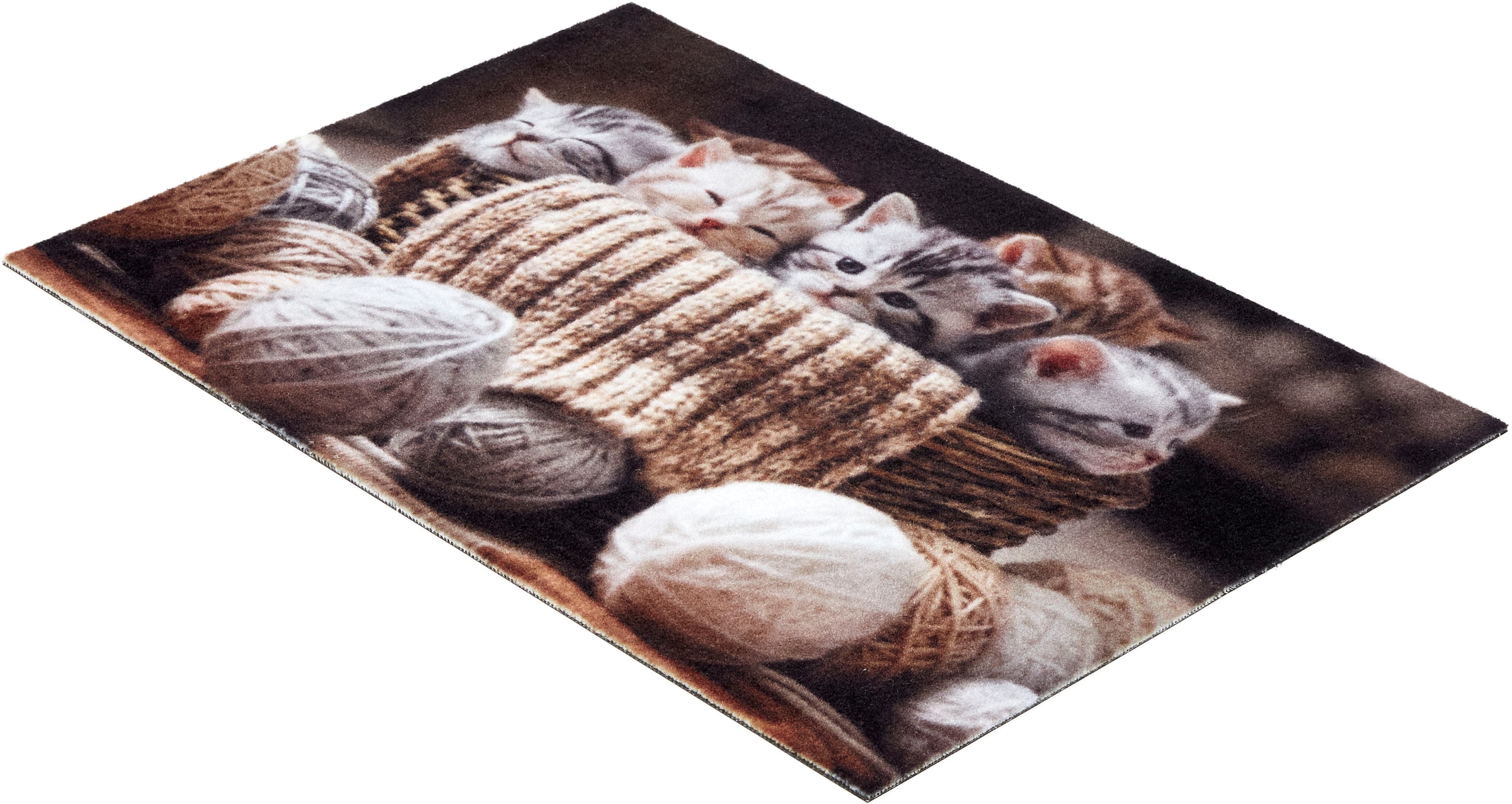 ASTRA Fussmatte »Deco Print 109« rechteckig 5 mm Höhe Sauberlaufmatte, Türmatte, waschbar, Eingangsbereich, rutschfest