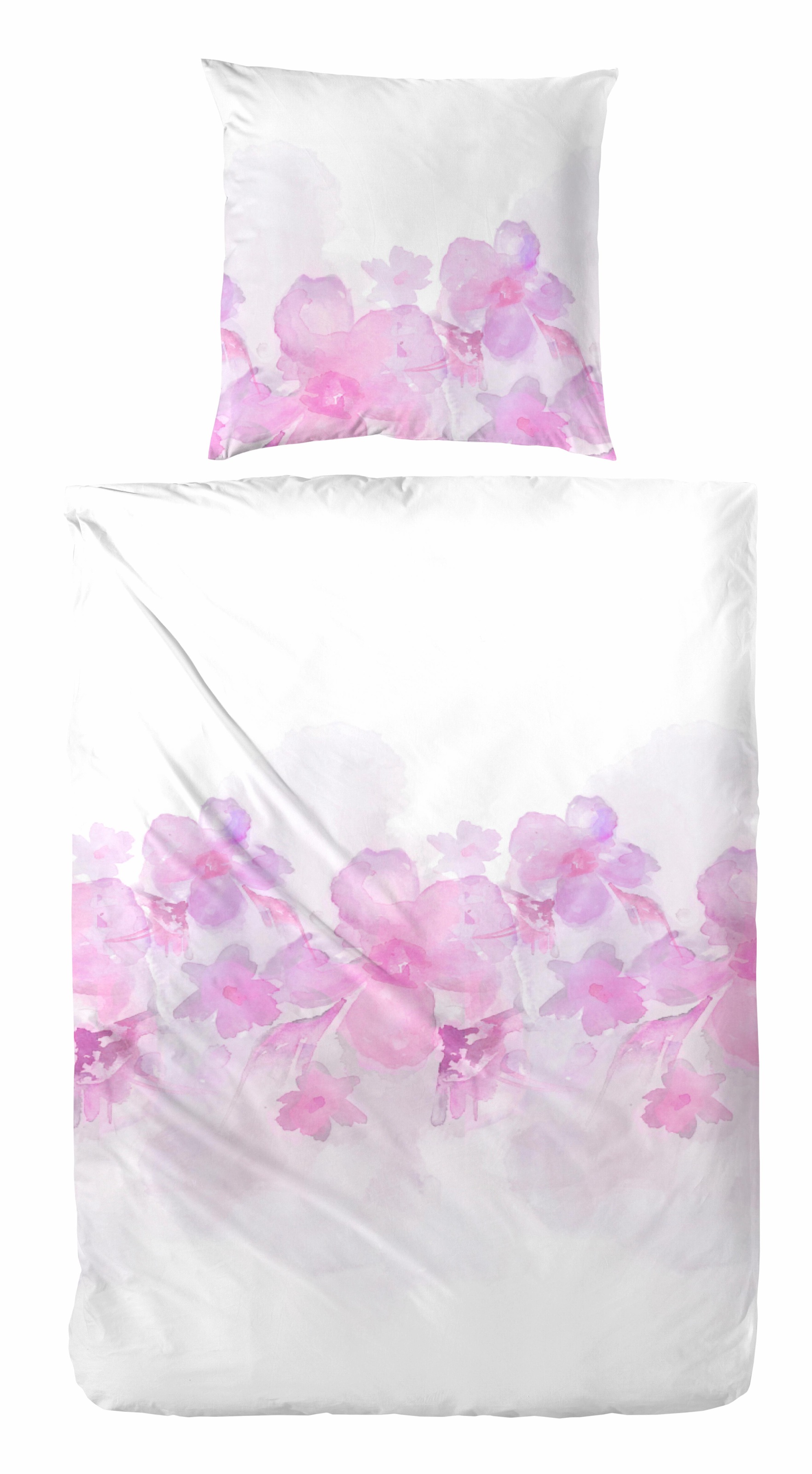 Image of Primera Bettwäsche "Zelis" 2 Stk. mit romantischen Blumen