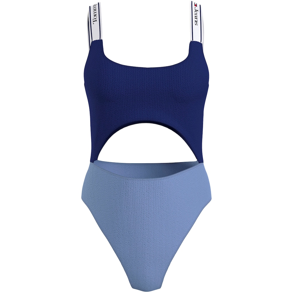 Tommy Hilfiger Swimwear Badeanzug »ONE PIECE«, mit Logo-Trägern