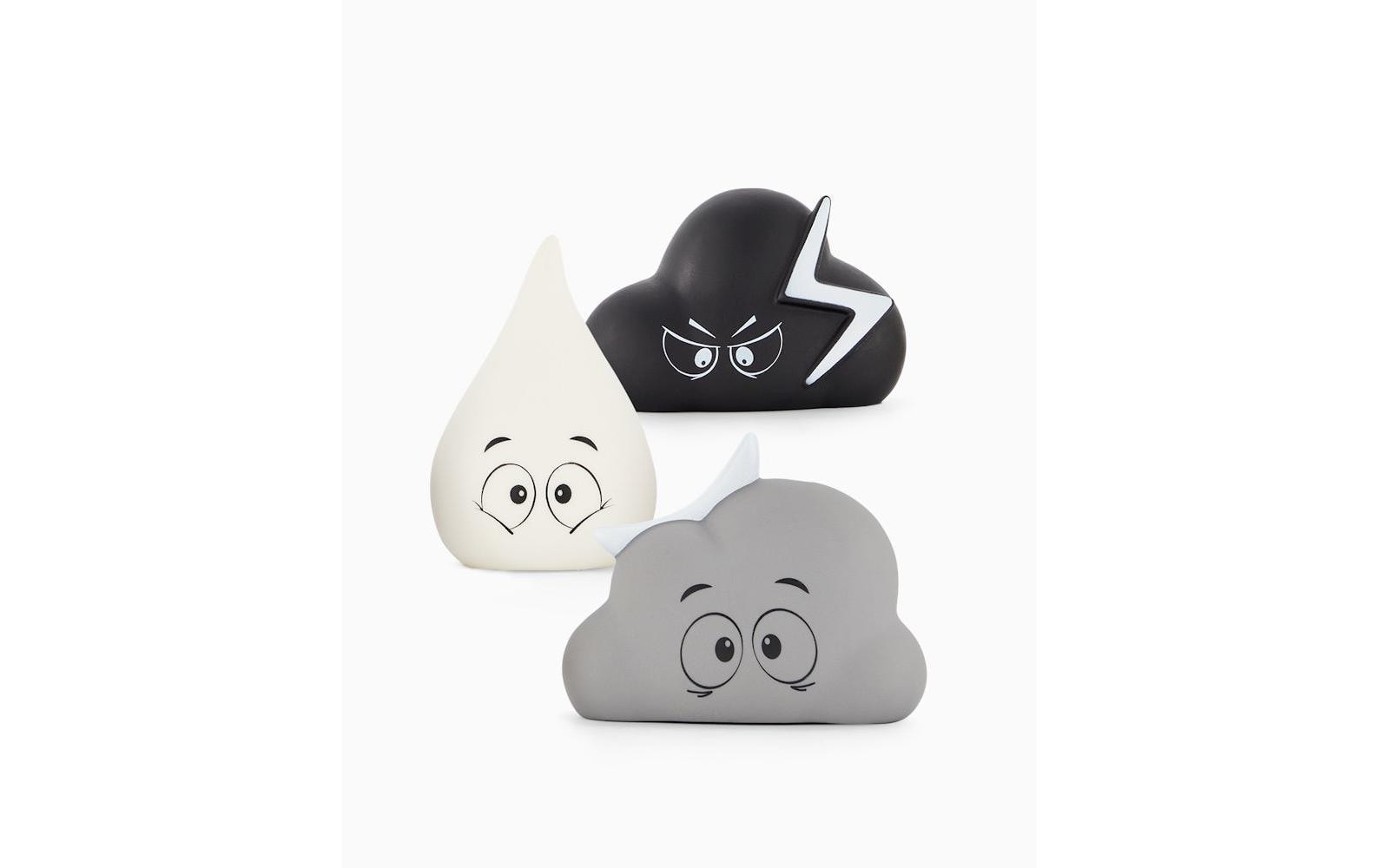   Baignoire pour bébé »Twistshake Baby + Kissen & Rinser & 3 Badetiere Pastel Grey« Höhe 95,5 cm Faltbare Badewanne für bis zu 4 Jahre