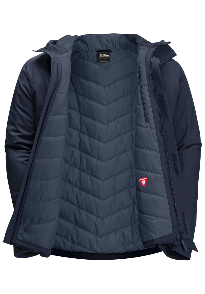 Jack Wolfskin Winterjacke »TROPOSPHERE INS JKT M«, mit Kapuze