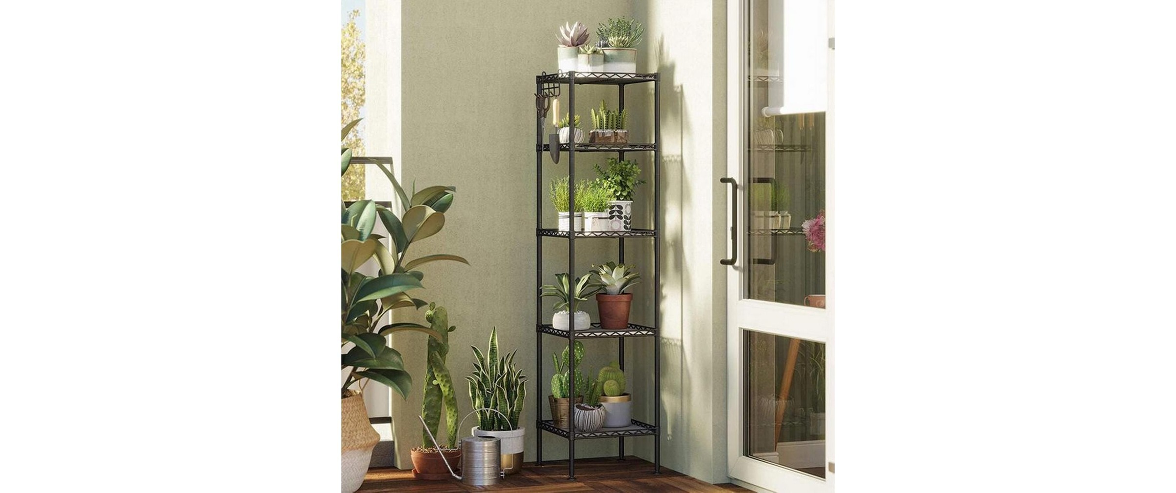 SONGMICS Étagère »mit 5 Ebenen 30 x 30 x 121 cm«