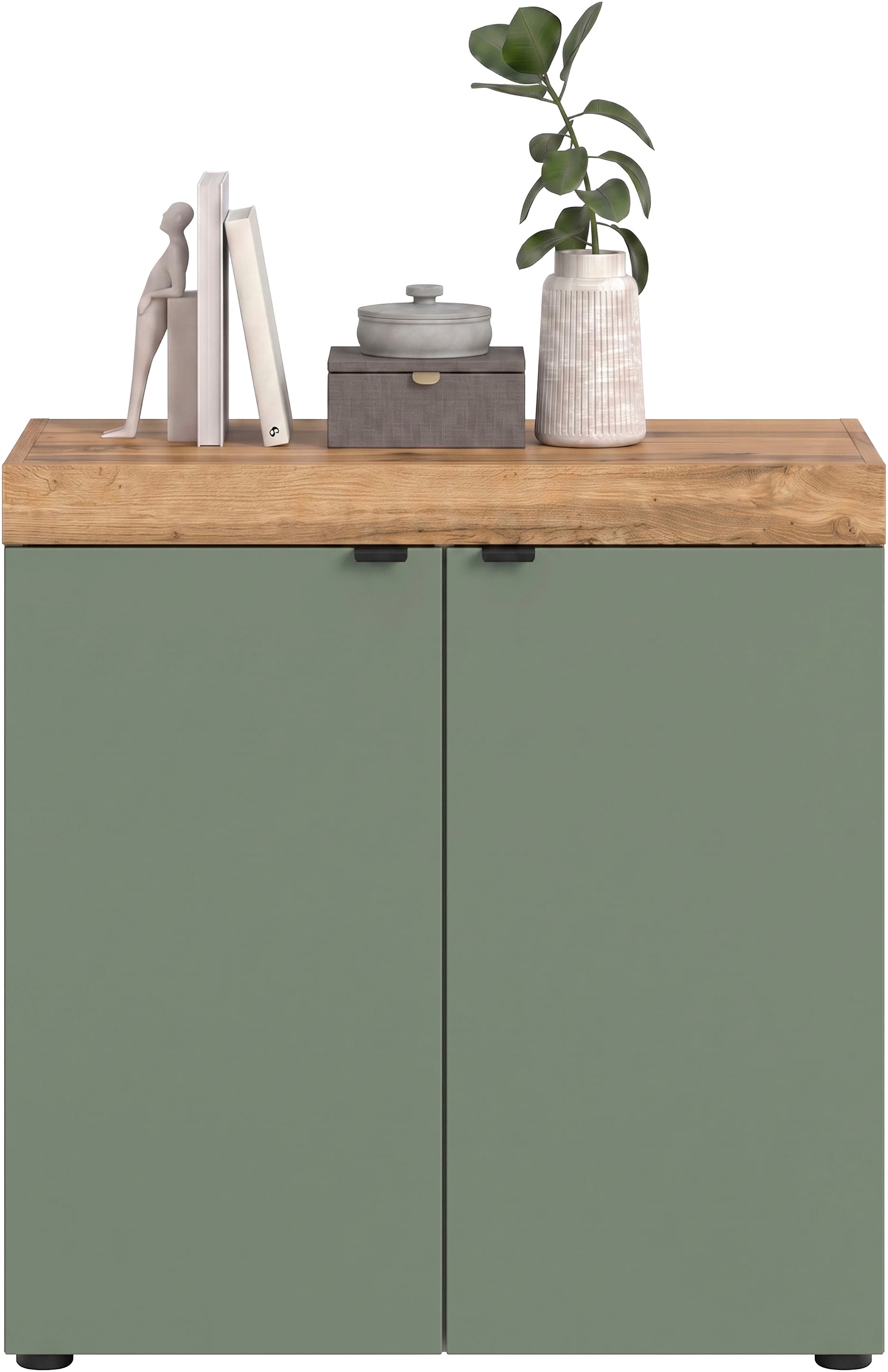 GOODproduct Kommode »MAMBO II, Breite 77 cm, 2 Türen, 2 Einlegeböden« 1 Stk. tlg. Kommode, Anrichte, Wohnzimmer, Schlafzimmer
