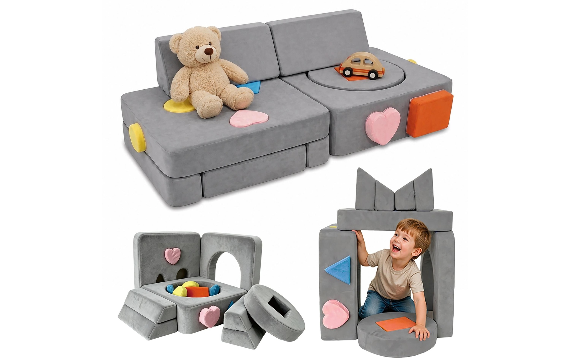 Image of relaxdays Kindersessel "Kindersessel Kinder Spielsofa Modular"