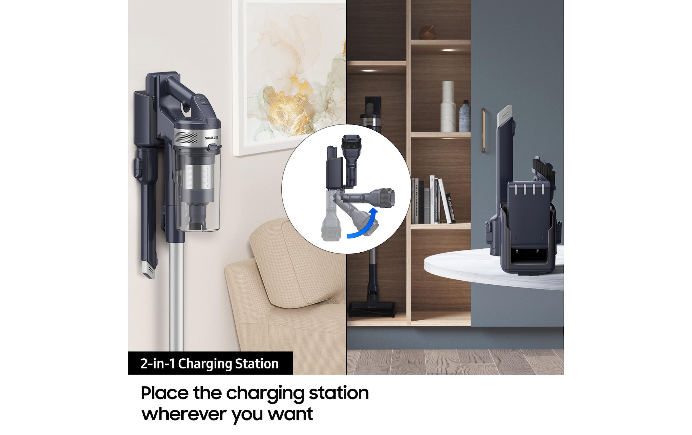 Samsung Aspirateur à main et à manche sans fil »Samsung«