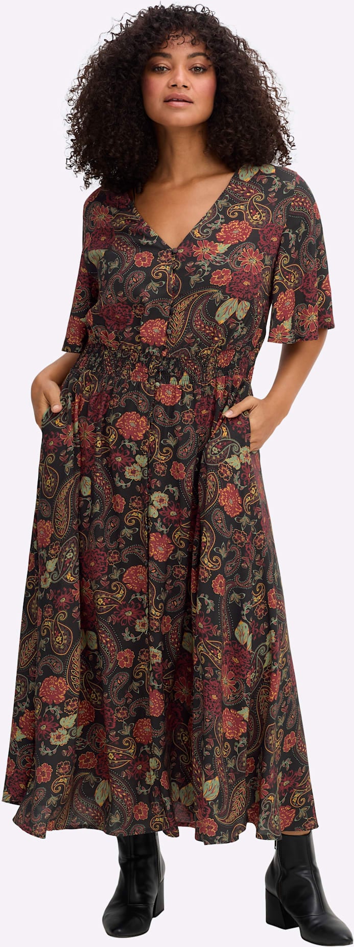 Image of sheego by Joe Browns Druckkleid "Kleid"
