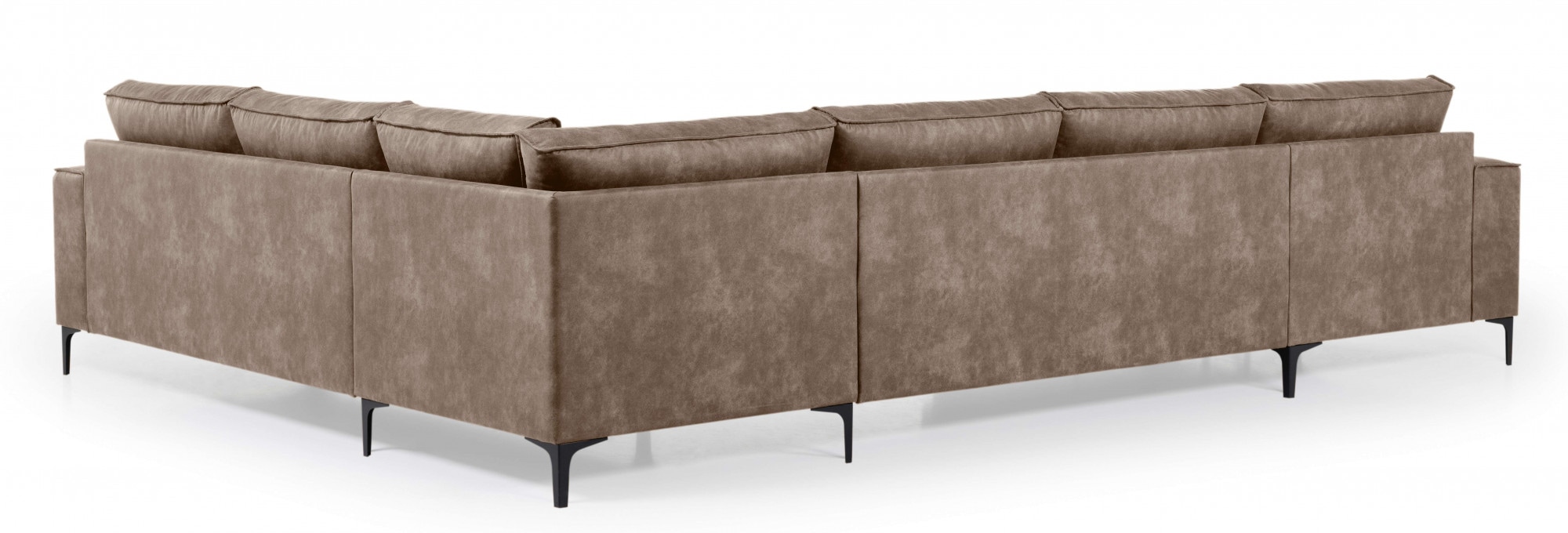 Places of Style Wohnlandschaft »OLAND XXL 342 cm, U-Form,«, im zeitlosem Design und hochwertiger Verabeitung