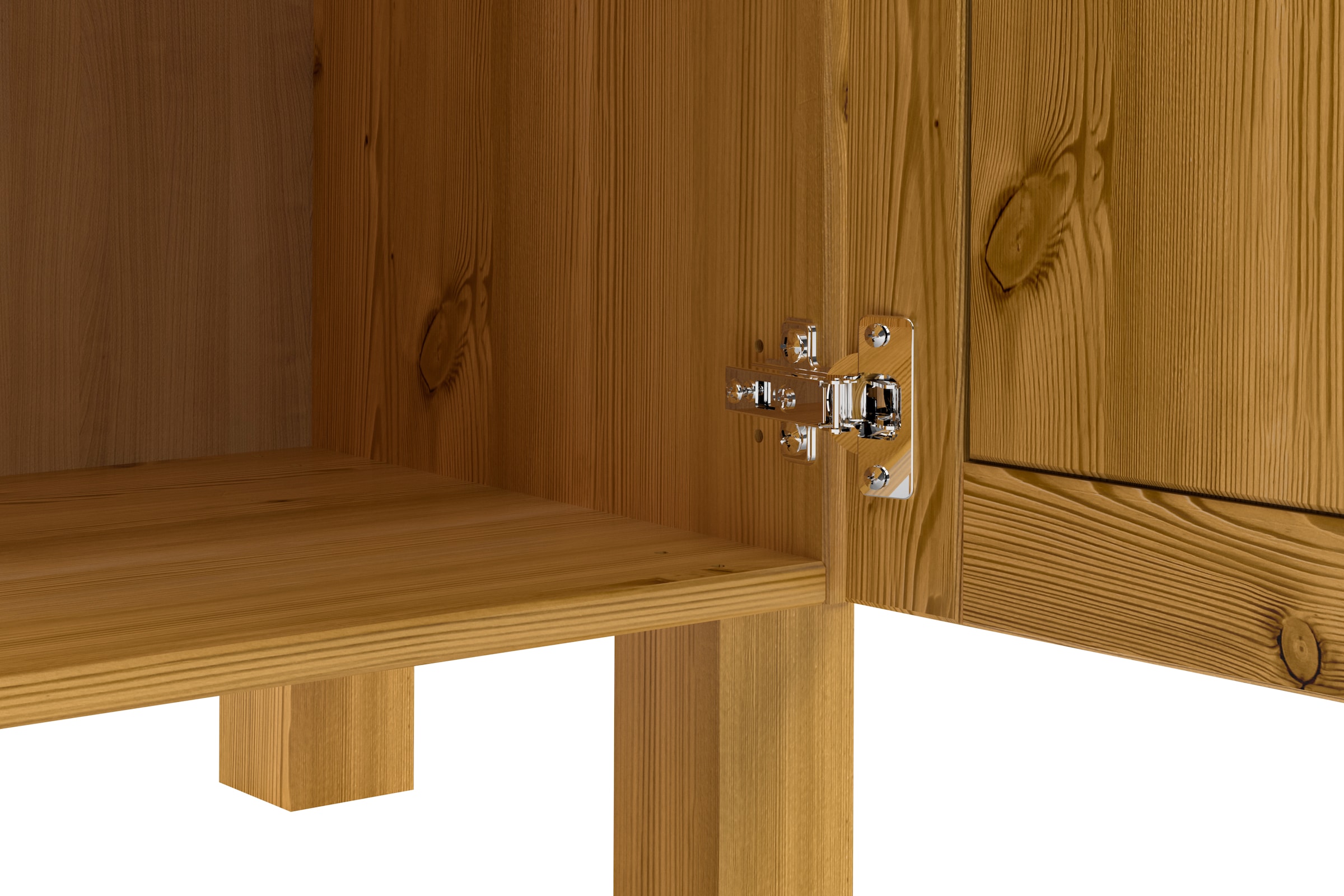 Home affaire Anrichte »Alby2« Mit 2 Türen, 2 Schubkästen und Metallgriffe, Breite 85 cm