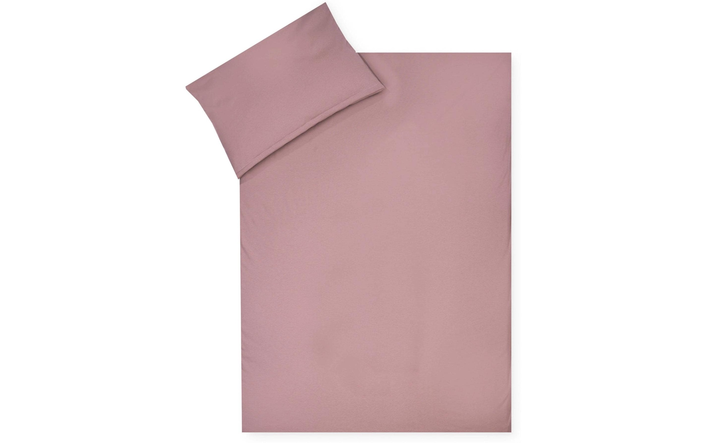 Image of Julius Zöllner Kinderbettwäsche "Uni red earth 100/135+40/60 cm" 2