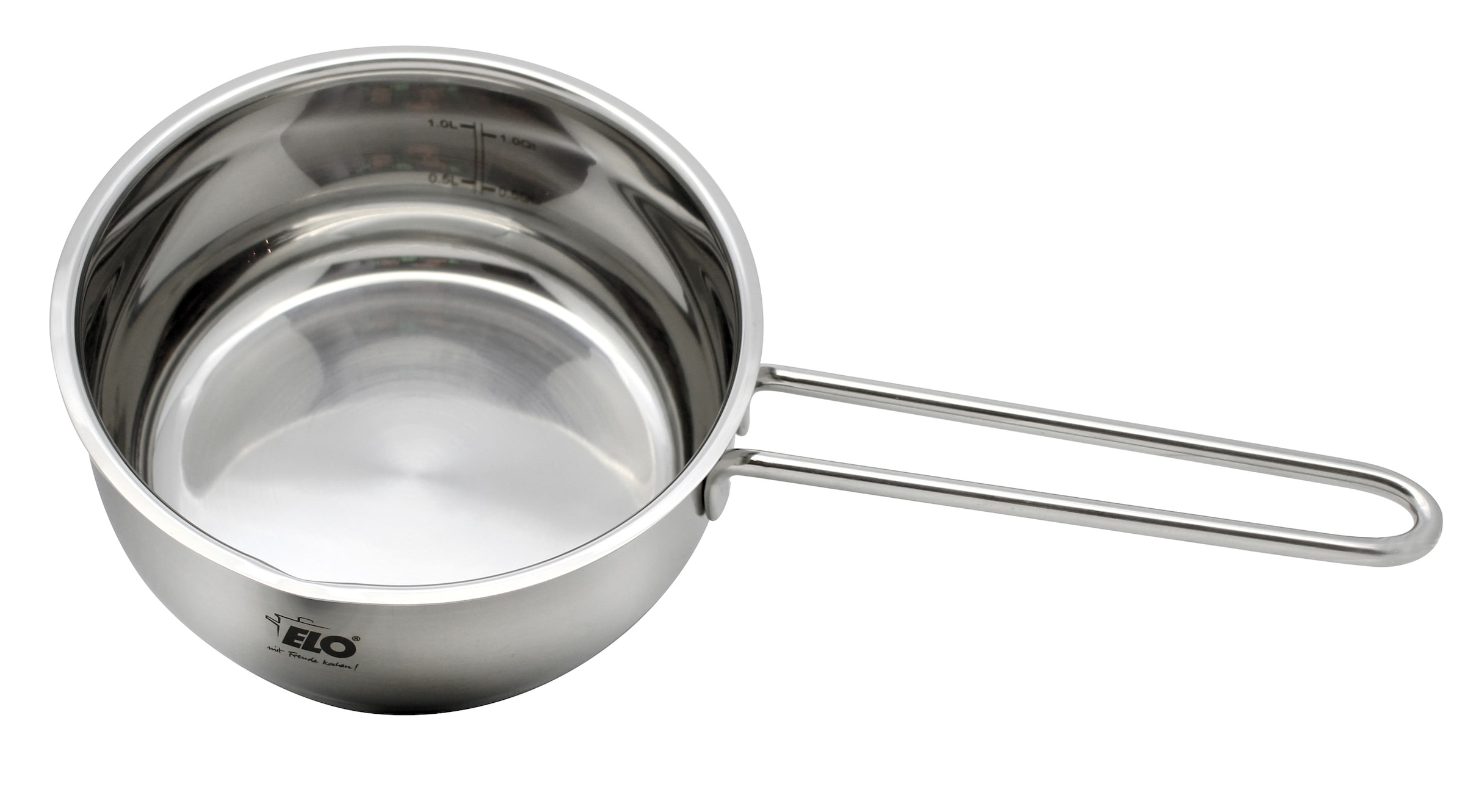 Elo Set de casseroles »Platin« Ensemble, 1 Bratentopf 20 cm, je 1 Fleischtopf 16/20/24 cm, 1 Kasserolle 16 cm, 9 cuis tlg. Acier inoxydable 18/10
