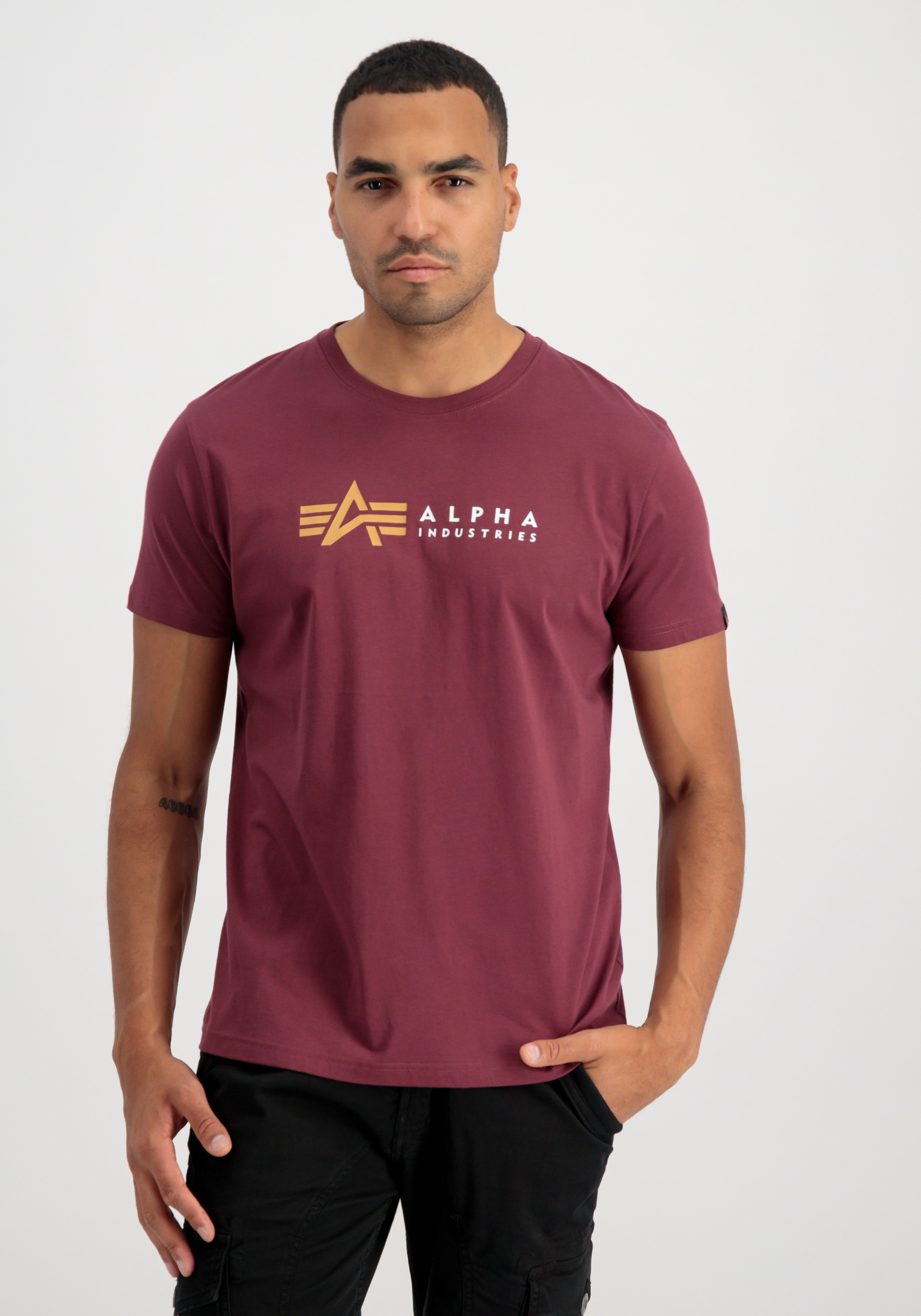 Alpha Industries T-Shirt »Alpha Industries Men - T-Shirts Alpha Label T«