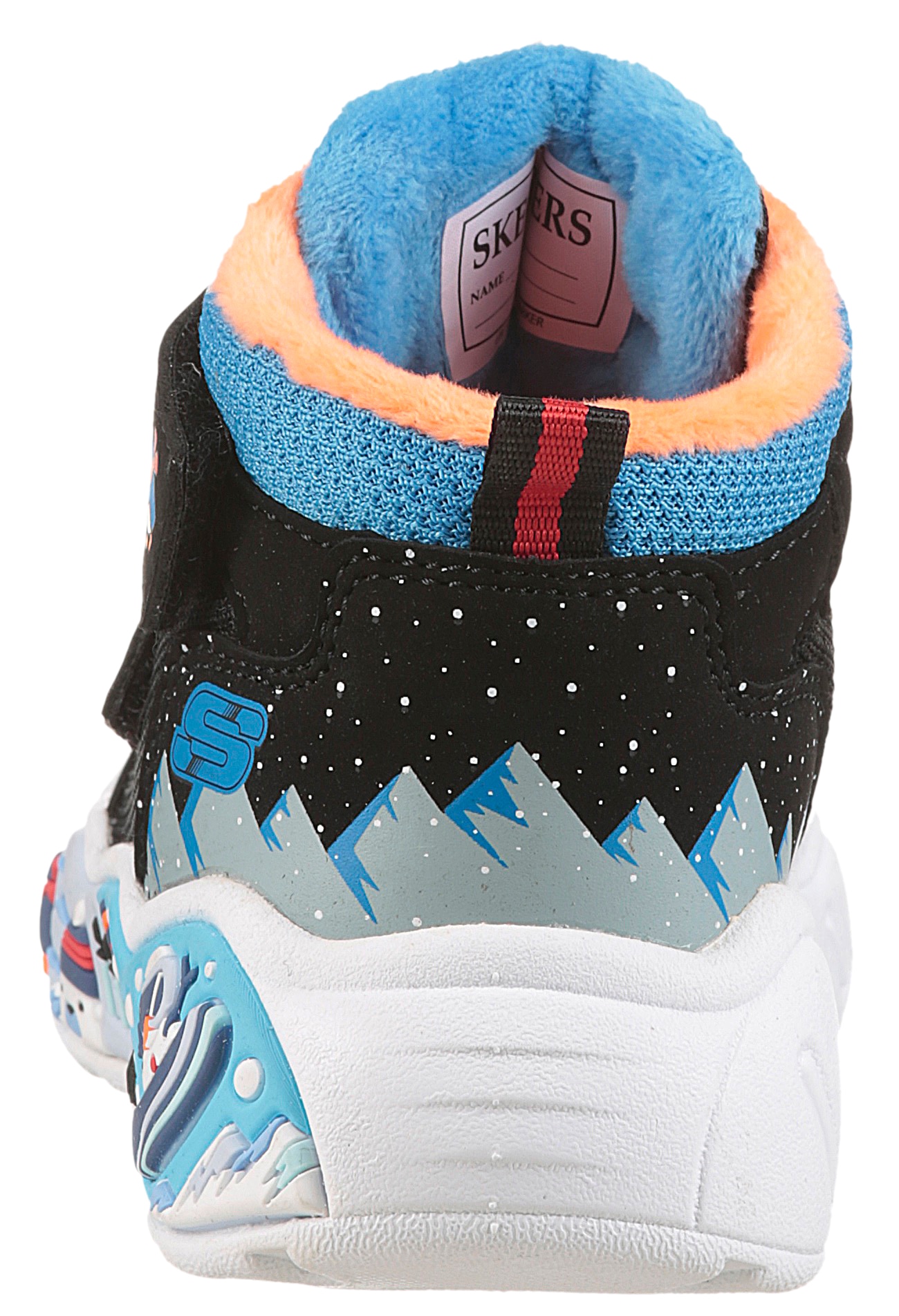 Skechers Winterstiefel »PLAY SCENE«  Klettboots mit Warmfutter, Grössenschablone zum Download