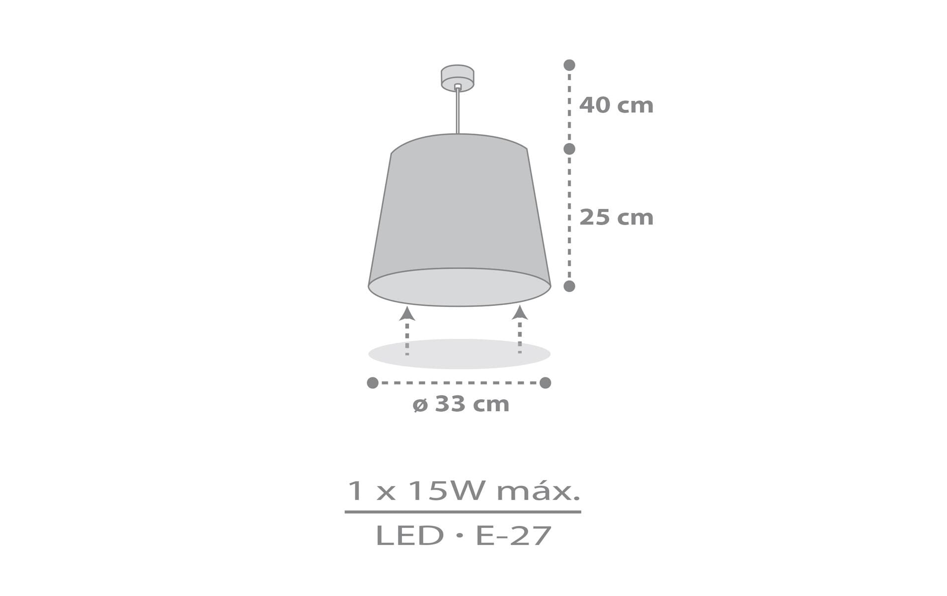 Dalber Hängeleuchte »Star Light Weiss«