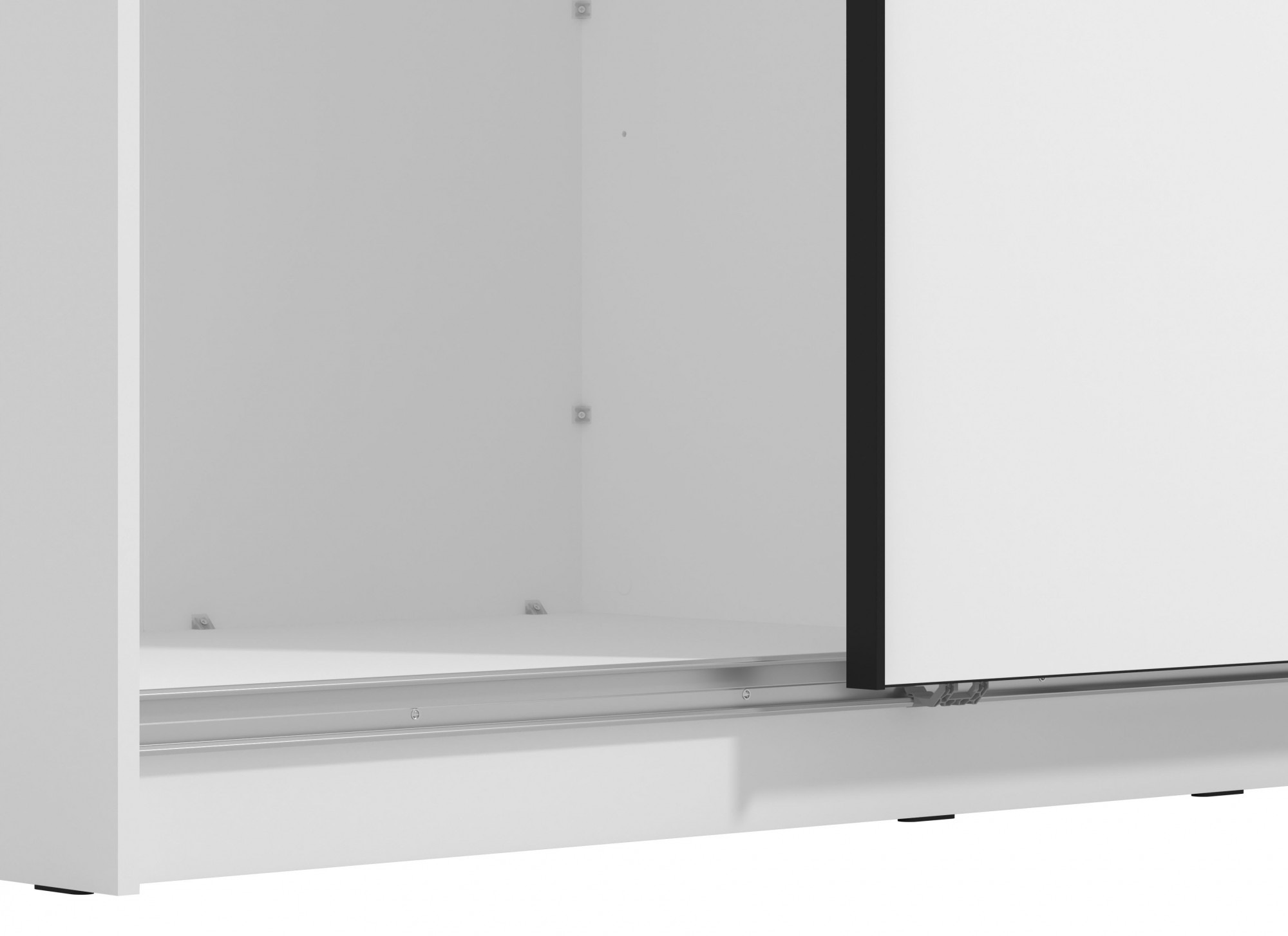 INOSIGN Schwebetürenschrank »Sierra klassischer Kleiderschrank Wäscheschrank 179 oder 217cm breit«, mit kompletter Inneneinteilung, FSC®-zertifizierter Holzwerkstoff