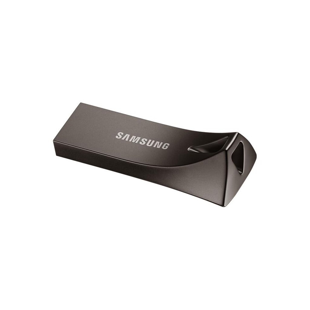 Samsung Mini-USB-Stick »Bar Plus Titan Grau 256 GB«, (USB 3.1 Lesegeschwindigkeit 300 MB/s)