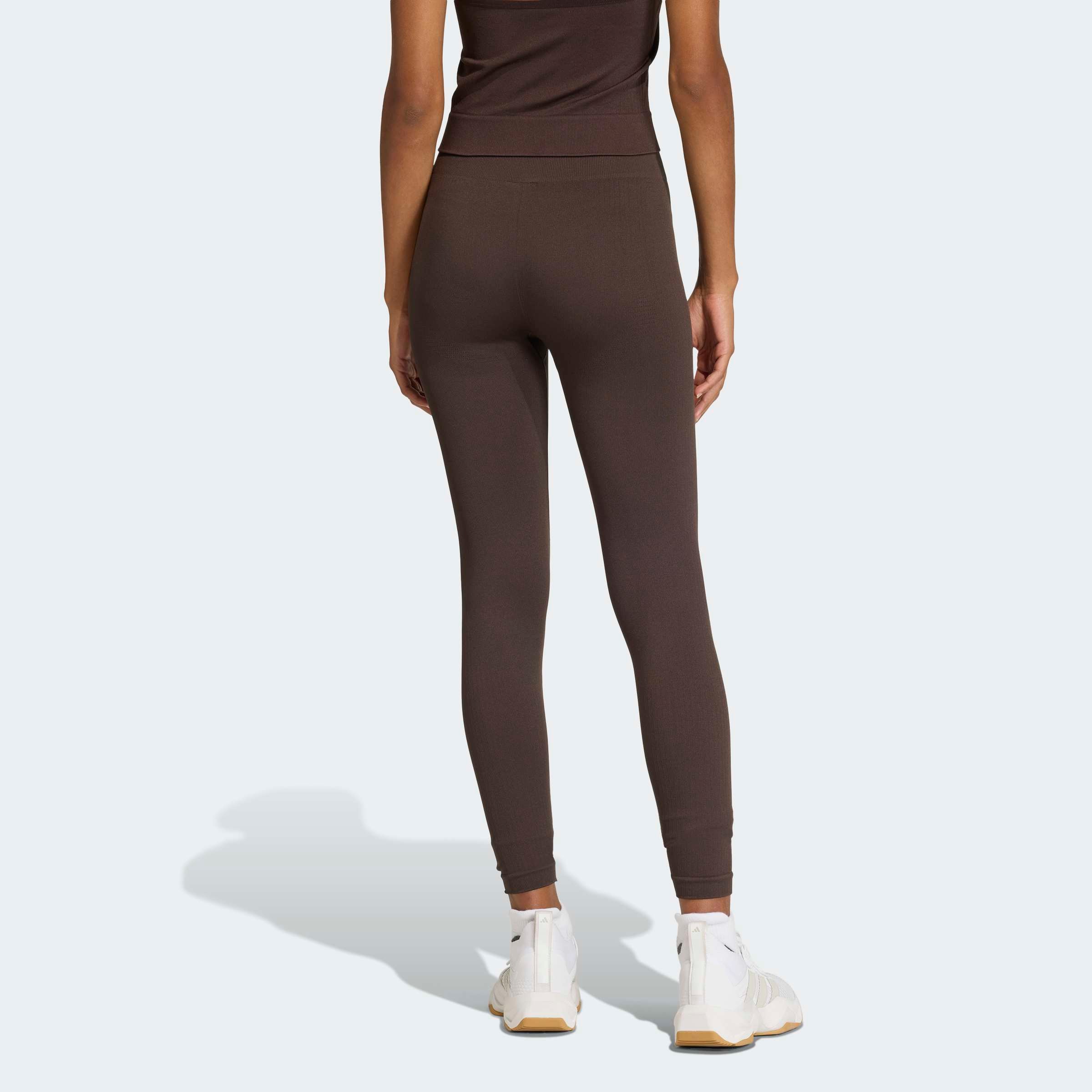 adidas Performance Trainingstights »WORKOUT ESSENTIALS LEGGINGS, KOMPLETTE LÄNGE, GESTRICKT«  mit nahtlosem Strickmaterial, ohne Verschluss, stützende Passform