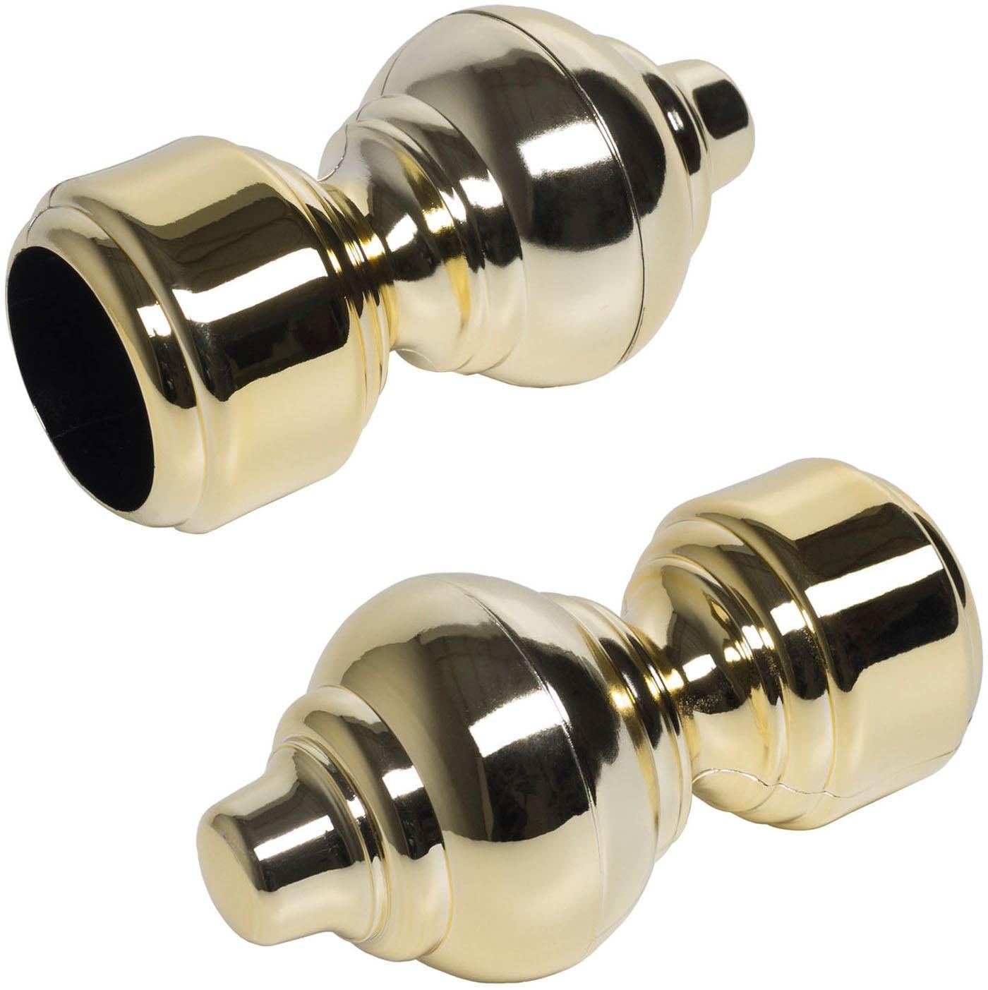 Liedeco Gardinenstangen-Endstück für Gardinenstange Ø 28 mm