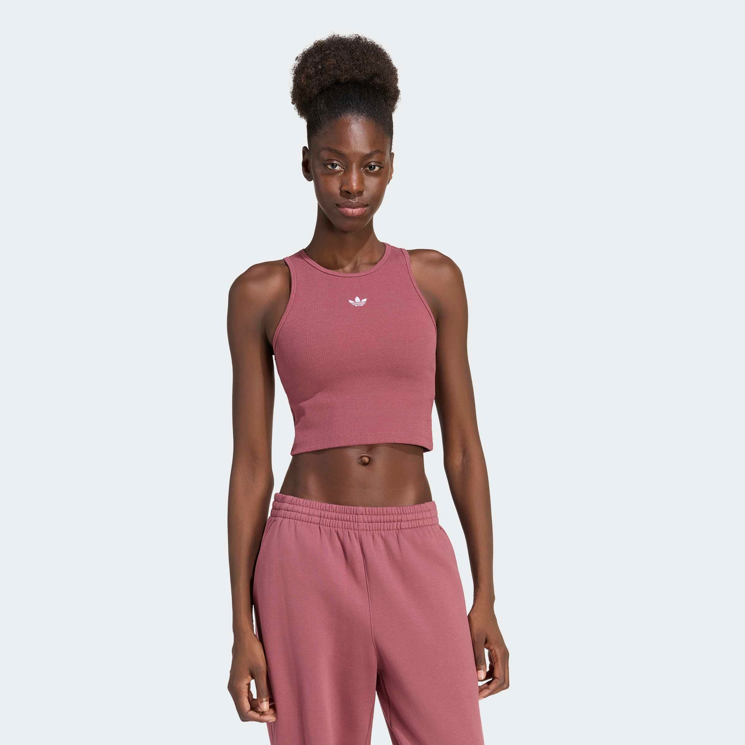 Image of adidas Originals Tanktop "ESSENTIALS, GERIPPT"