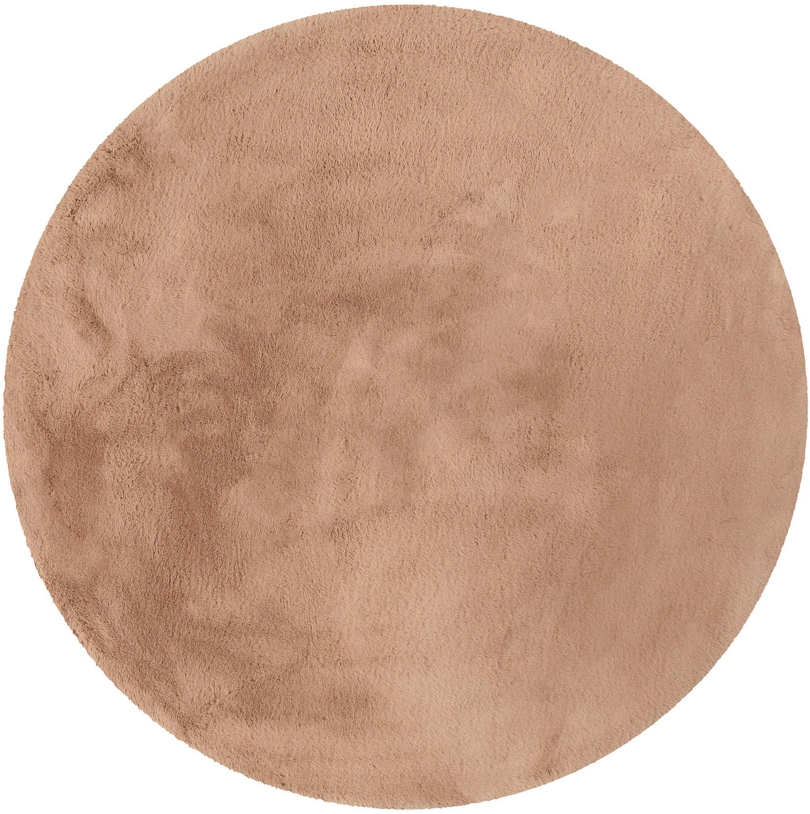 Esprit Hochflor-Teppich »Alice  ESP-4377  Kunstfell« rund 25 mm Höhe Kaninchenfell-Haptik, besonders weich und dicht, für alle Räume