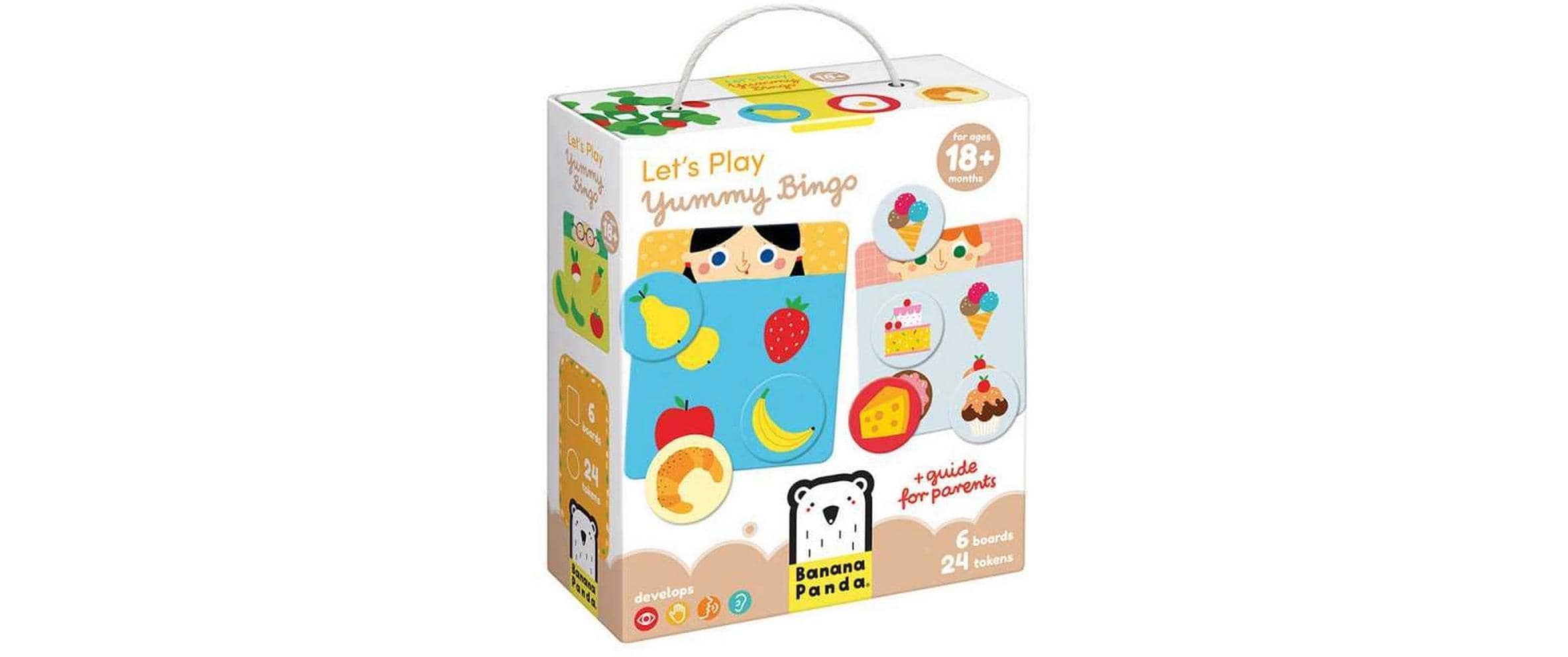   Lernspielzeug »Banana Panda Kinderspiel Yummy Bingo Pappe 18m+«