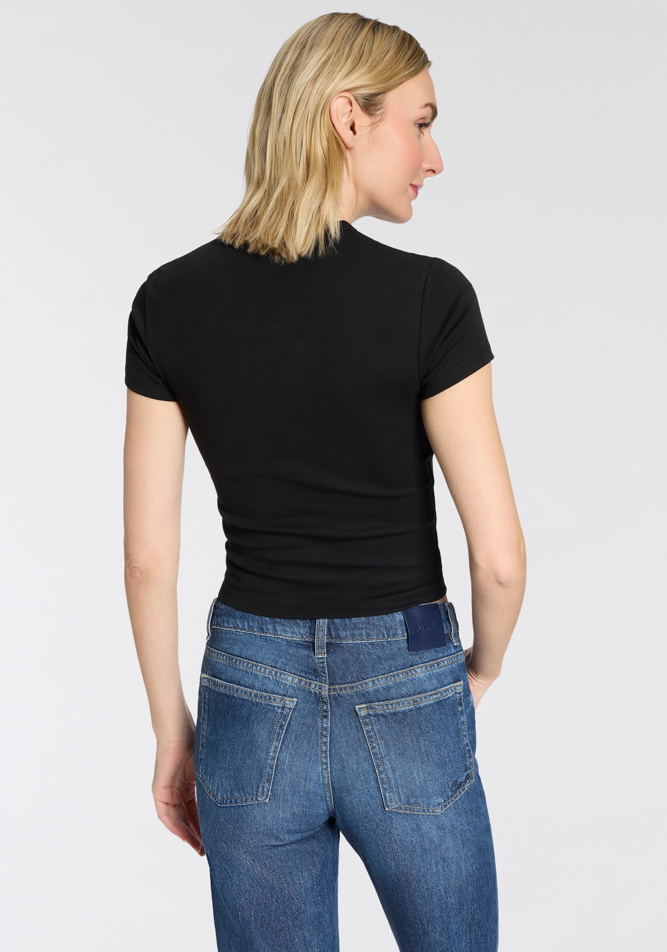 HUGO Blue T-shirt »Dever« im Slim Fit, Rundhals