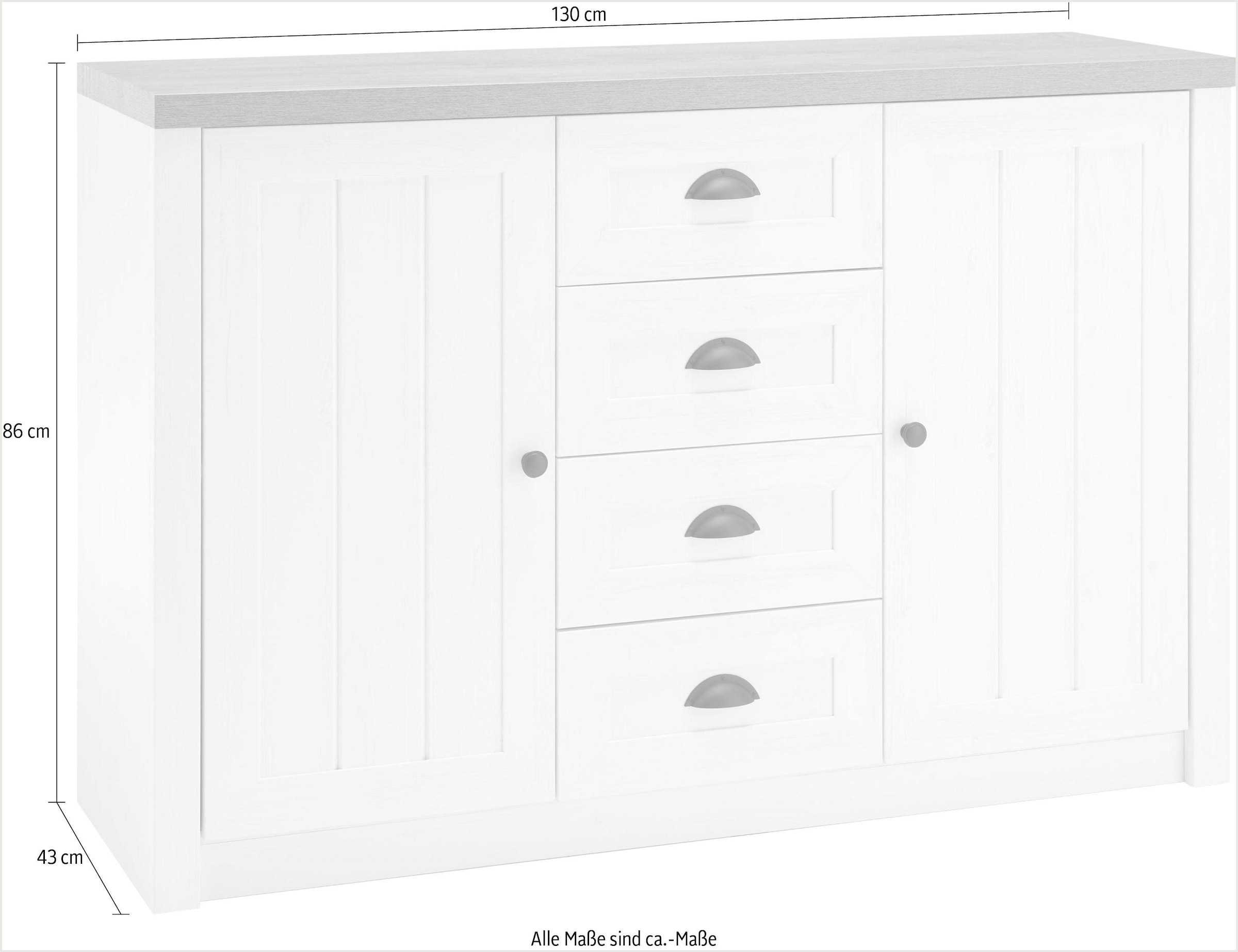 Home affaire Sideboard »Beauvais« Breite ca. 130 cm