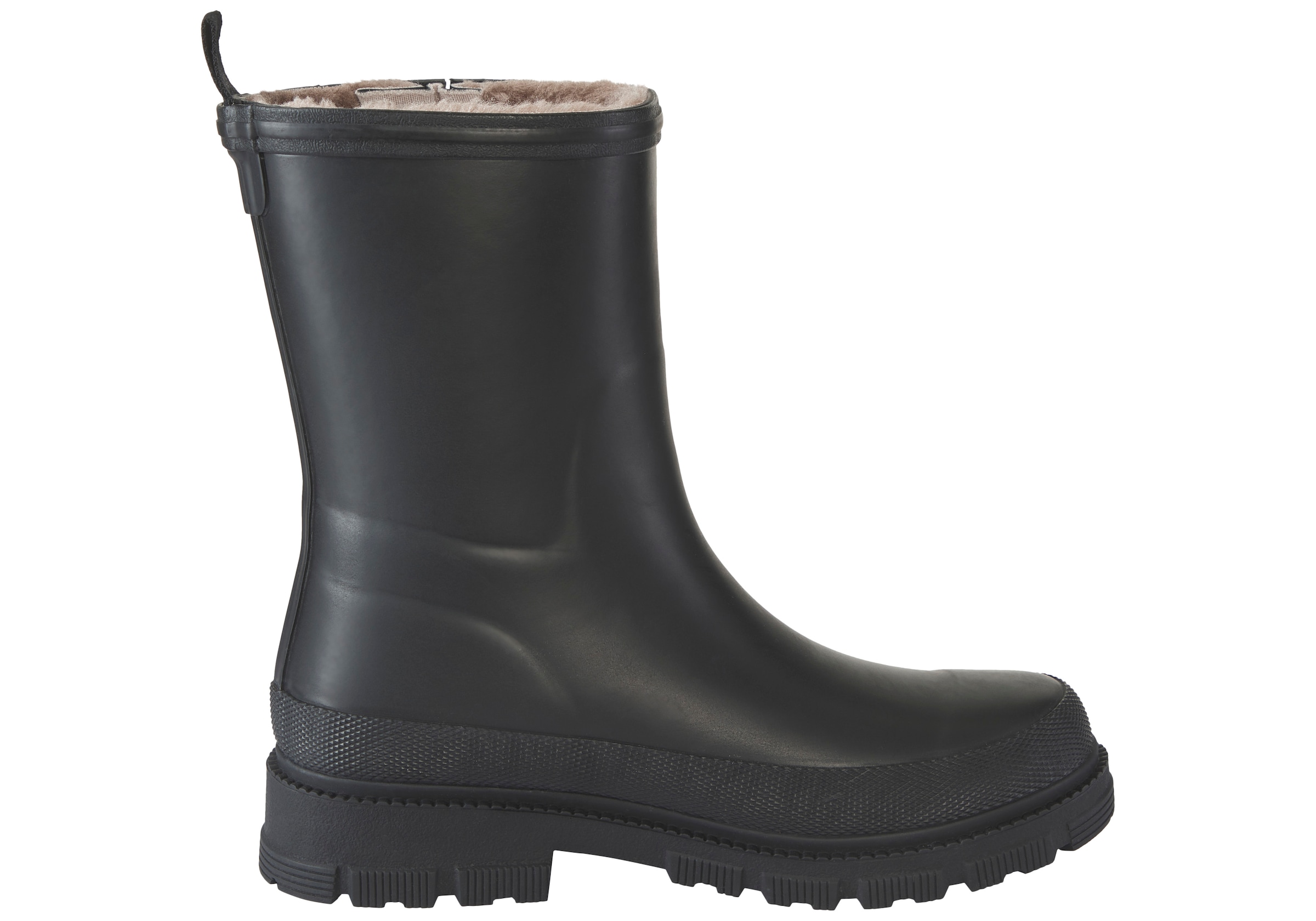 VERBENAS Bottes en caoutchouc »LINA FUR SMOOTH«  Regenstiefel, Rainboots mit Warmfutter