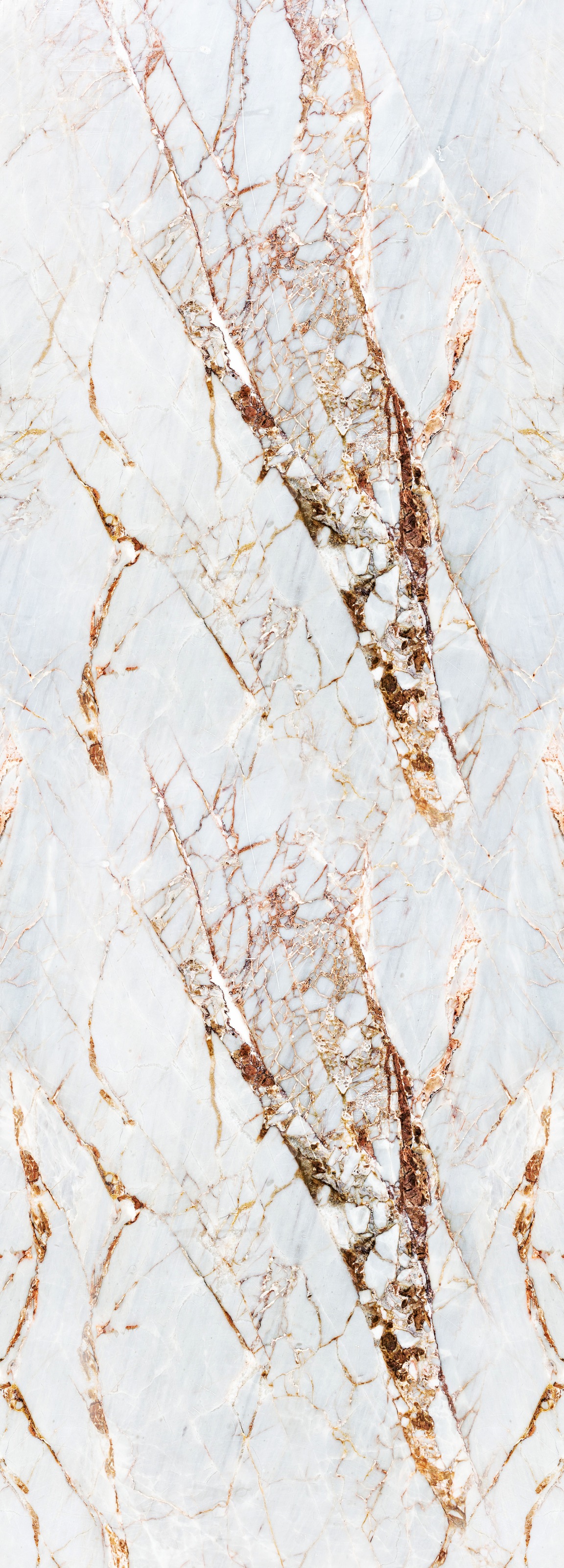 queence Vinyltapete »Marmor-Weiss« Steinoptik glatt 90x250cm, selbstklebend, kinderleichte Anbringung, , Sticker