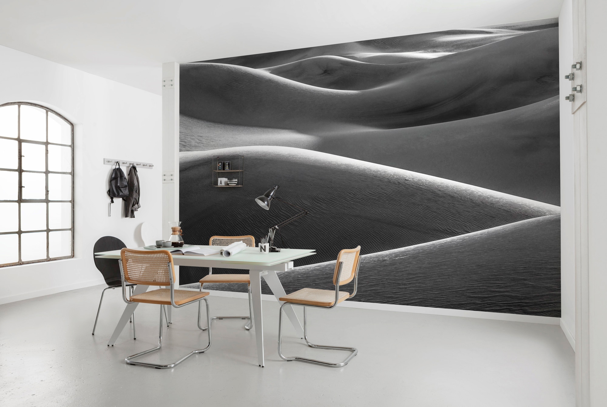 Komar Papier peint intissé »Digitaldruck Vlies -  Wüstenarchitektur - Grösse 450 x 280 cm« imprimé Wohnzimmer, Schlafzimmer