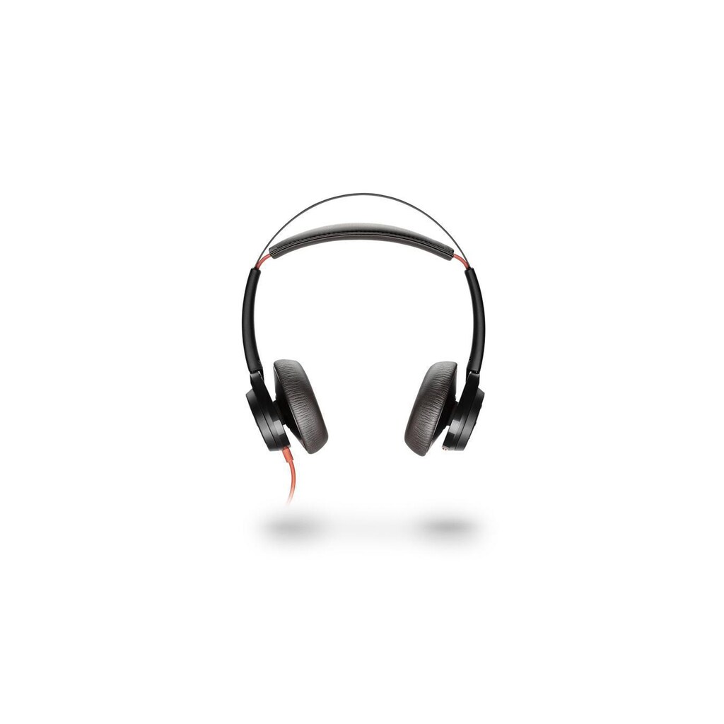 Plantronics Headset »Blackwire 7225 USB-C schwarz«, Noise-Cancelling
