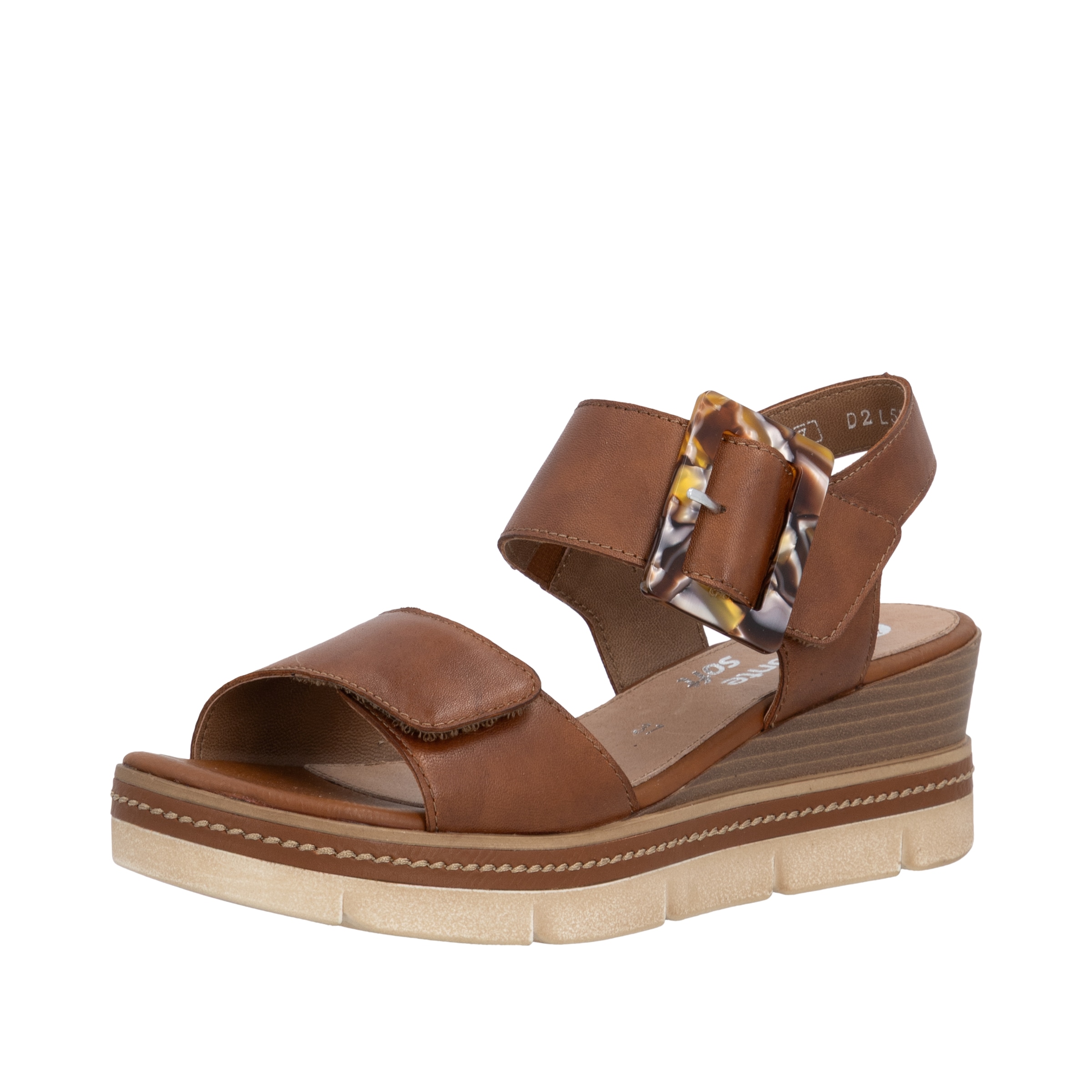 Remonte Keilsandalette »Elisabeth Hurley-Collection«  Keilabsatz, Riemensandale, Sommerschuh, auffällige Zierschnalle