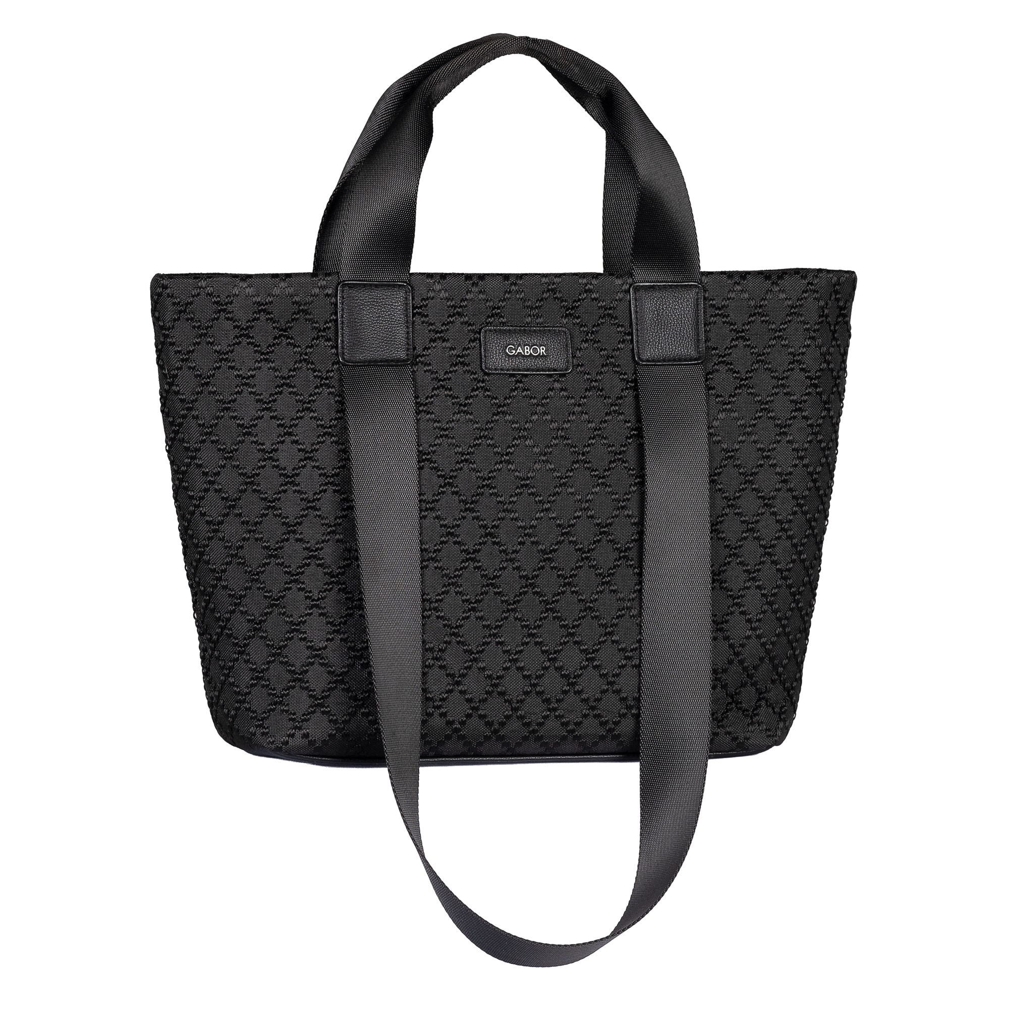 Gabor Shopper »Helmea« Damen Handtasche, Schultertasche mit modischem Muster