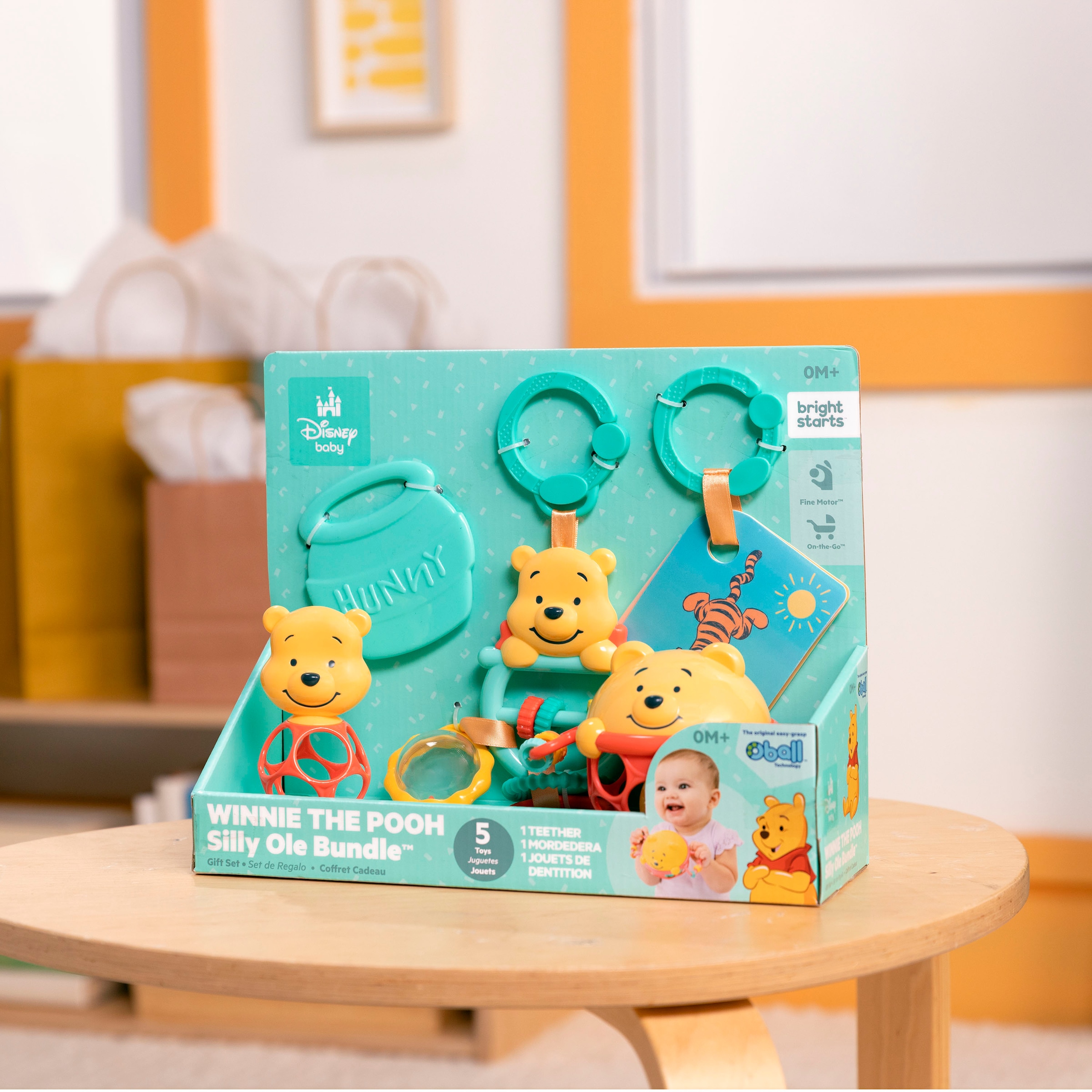 Bright Starts Greifspielzeug »Winnie the Pooh Silly Ole Bundle Gift Set«