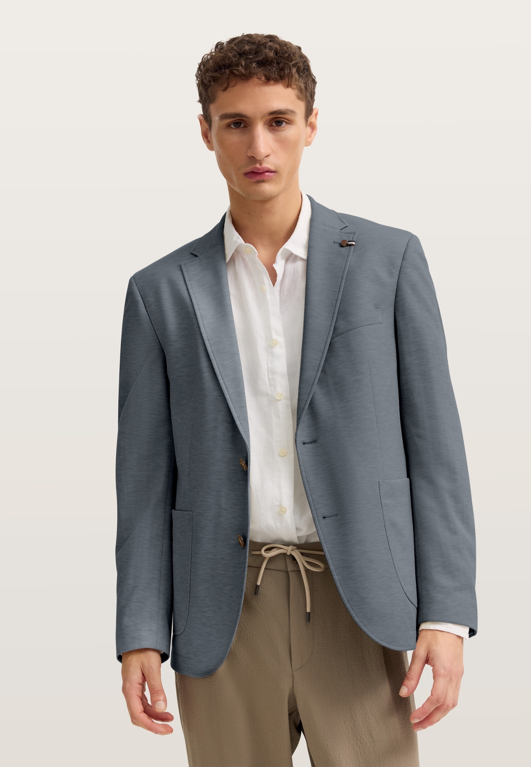 bugatti Veste »Jersey-Artikel« avec fonction stretch