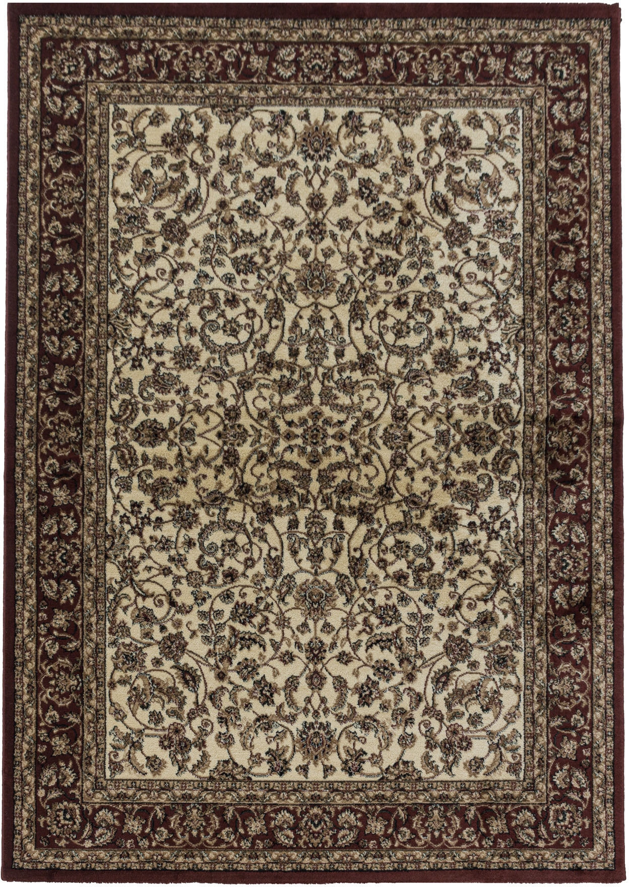 Ayyildiz Teppiche Teppich »KASHMIR 2604«, rechteckig, 10 mm Höhe, Orient Optik, pflegeleicht, robuster Kurzflor, Wohnzimmer