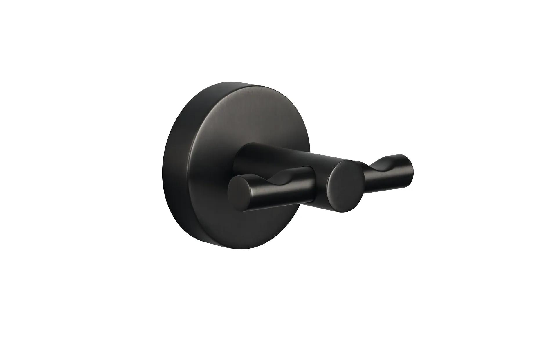 Image of tesa Handtuchhaken "MOON Graphite" Ideal für Bäder in traditionellem oder minimalistischem Stil