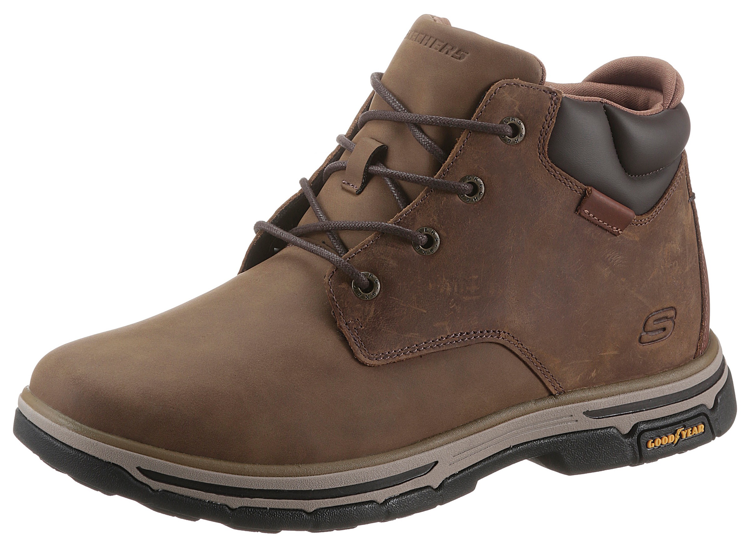 Image of Skechers Schnürboots »SEGMENT 2.0 - BROGDEN«, mit gepolstertem Schaftrand bei Ackermann Versand Schweiz