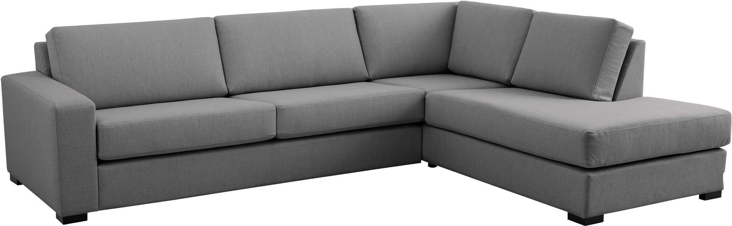 Home affaire Ecksofa »Branwell« Breite 304 cm, Struktur fein, mit Wellenunterfederung