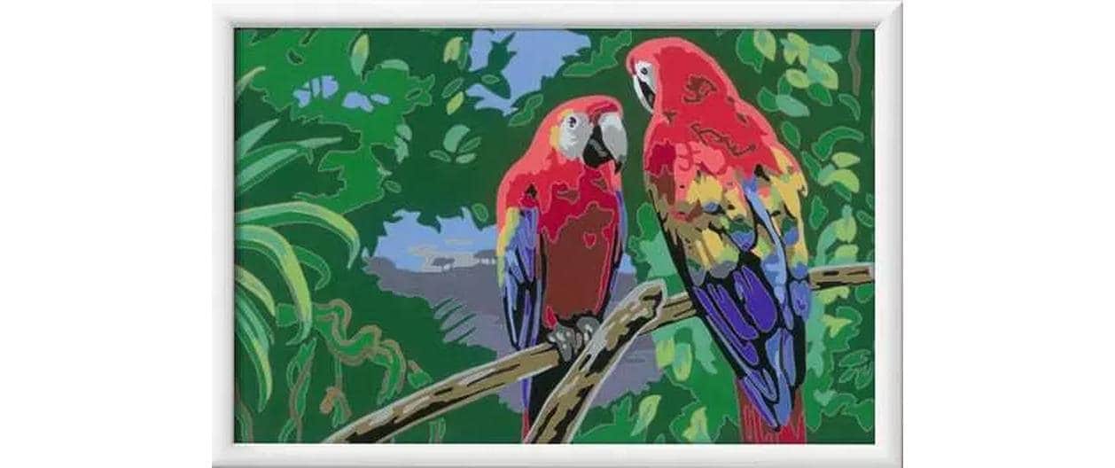 Ravensburger Malen nach Zahlen »CreArt: Colorful Macaws«