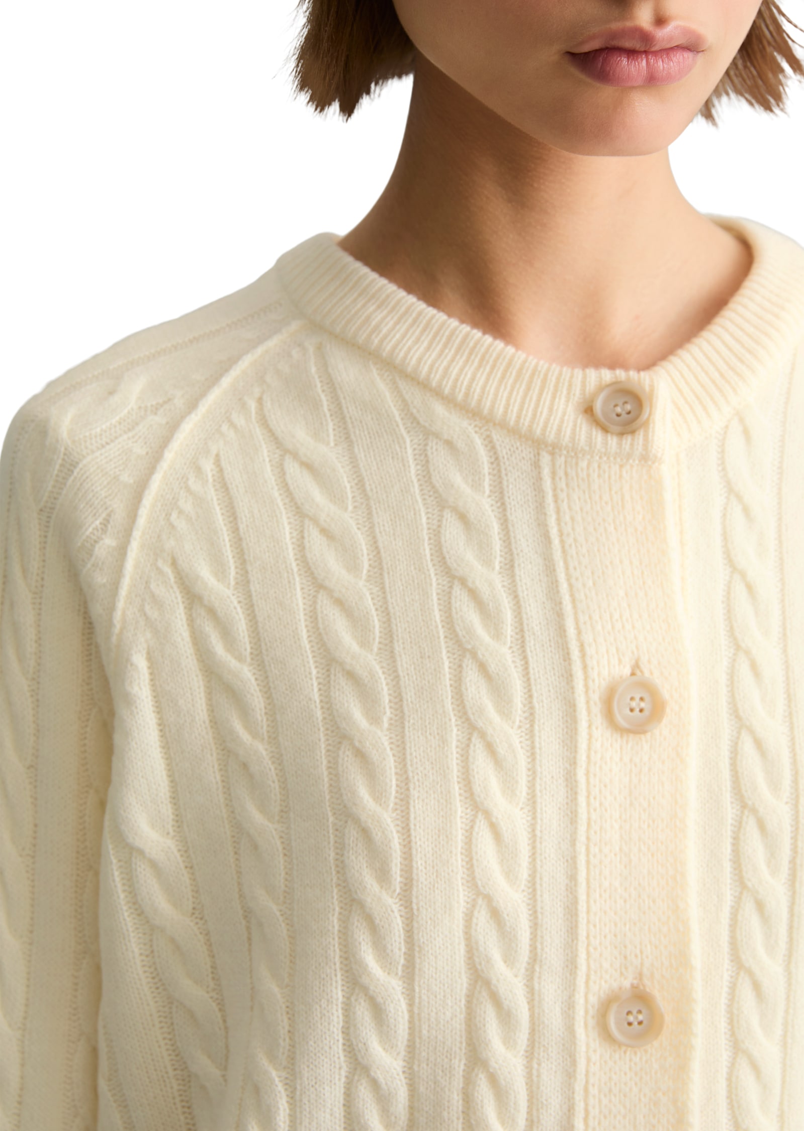 Marc O'Polo DENIM Cardigan en mélange laine vierge