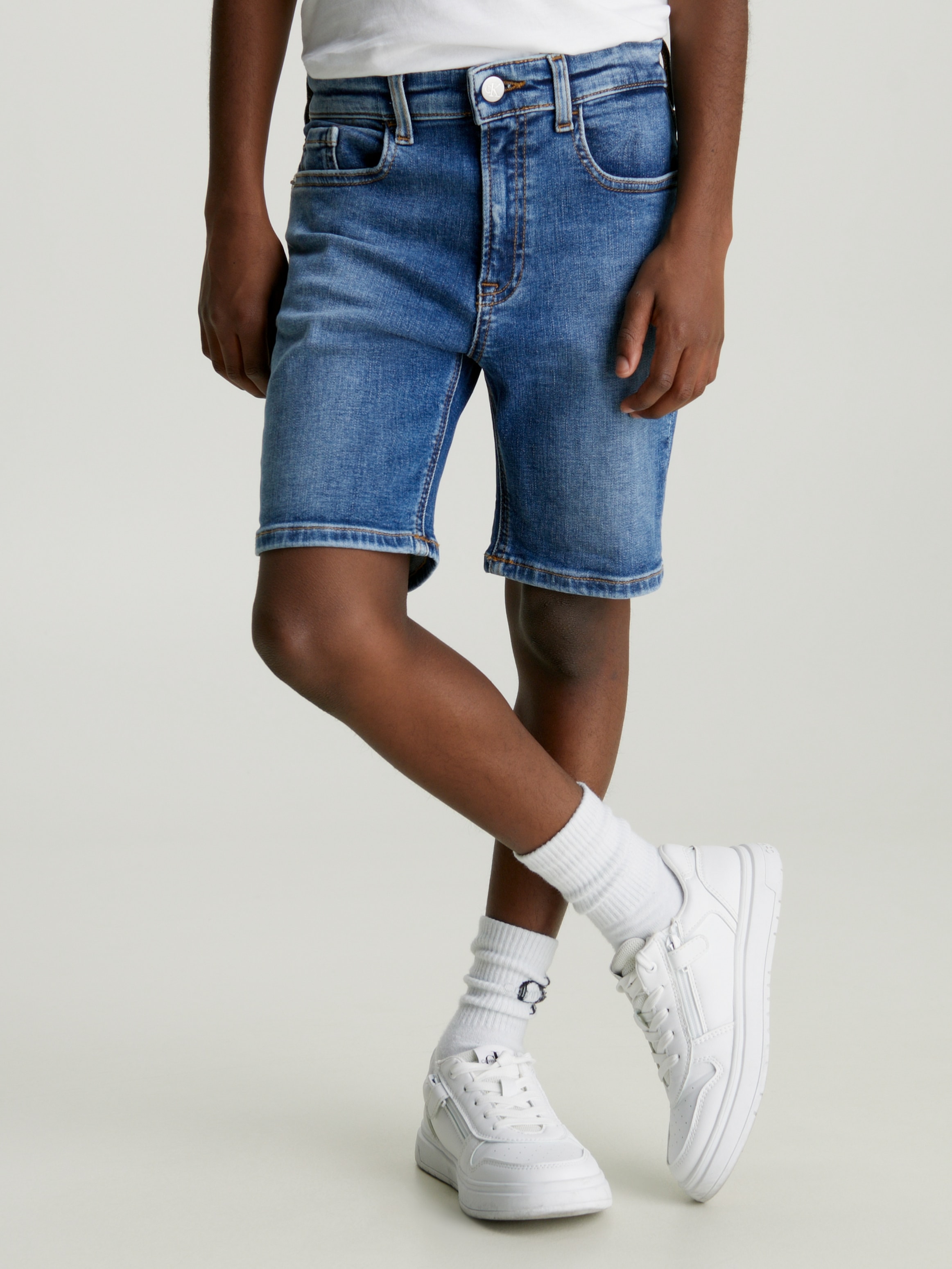 Calvin Klein Jeans Shorts »REG ESS SERENE BLUE DENIM SHORTS«, Kinder bis 16 Jahre