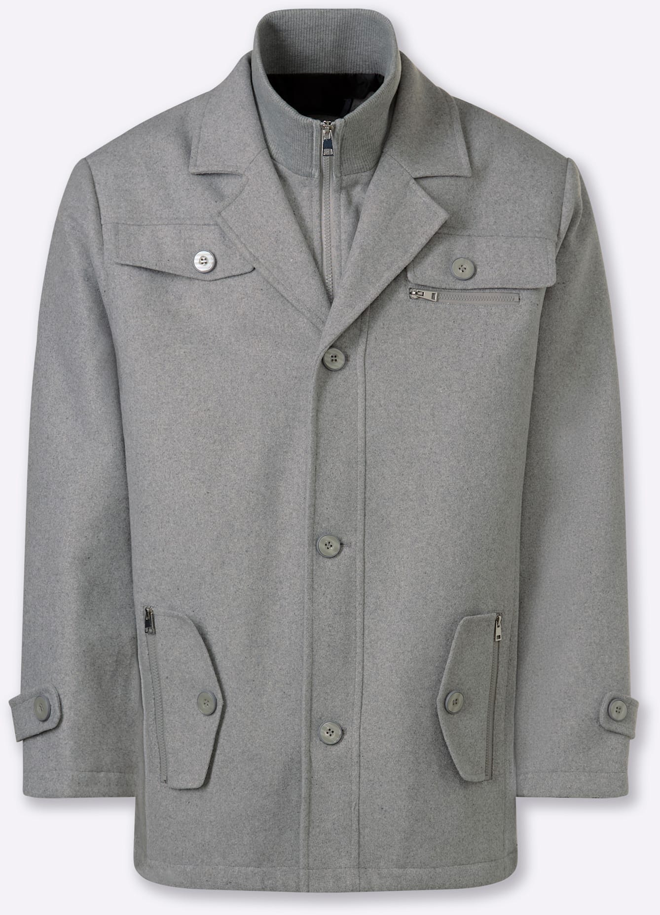 Marco Donati Veste longue ohne Kapuze