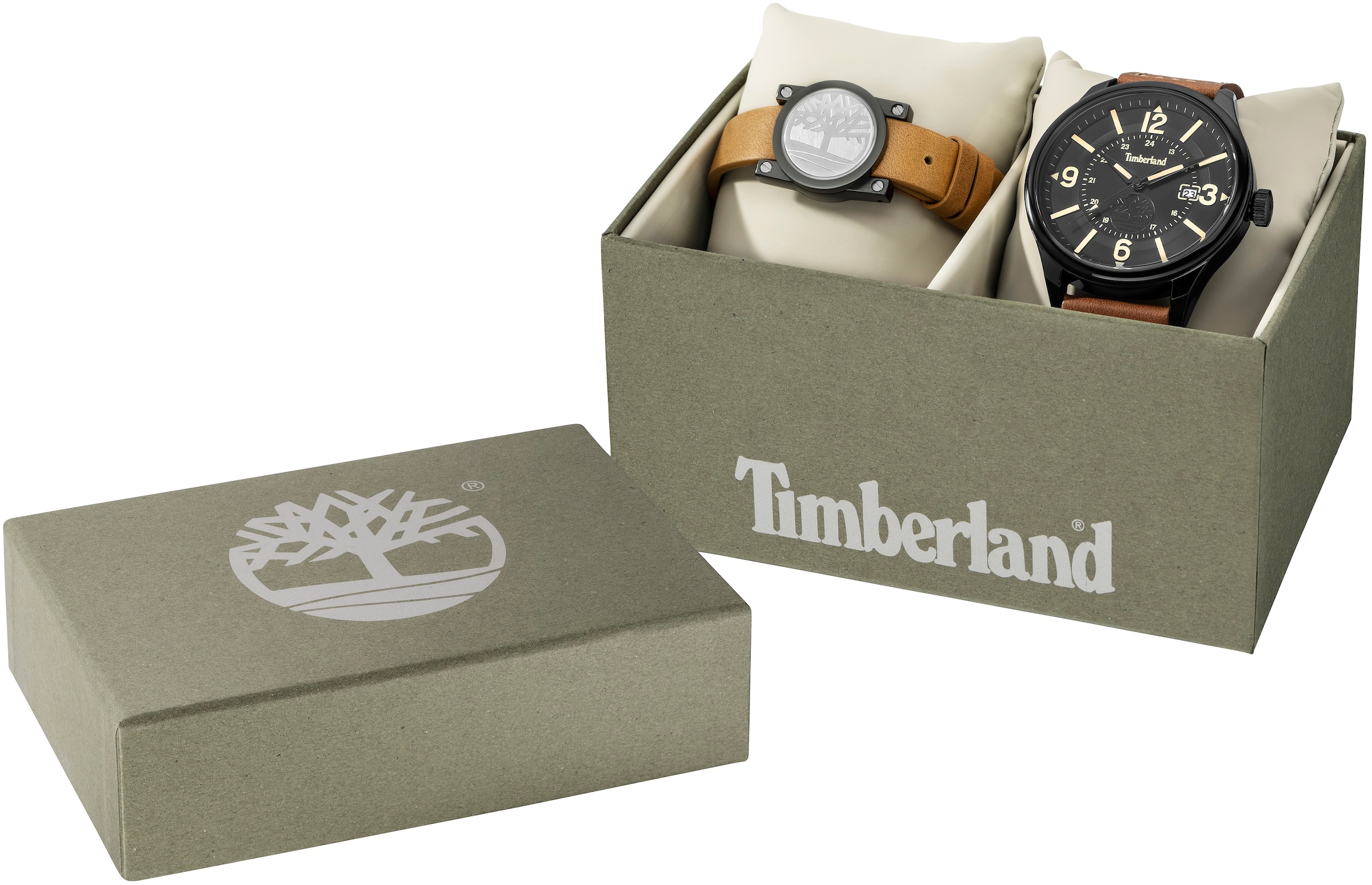Timberland Quarzuhr »BLAKE-SET, TBL.BLAK.SET.20«, (Set, 2 tlg., Uhr mit Schmuck-Armband) kaufen